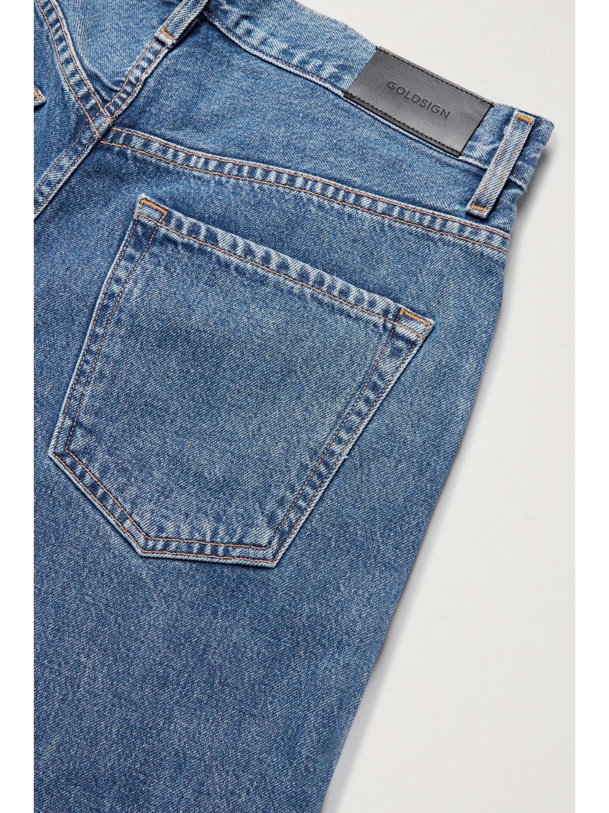 GOLDSIGN + NET SUSTAIN The Gaucho organic high-rise wide-leg jeans
