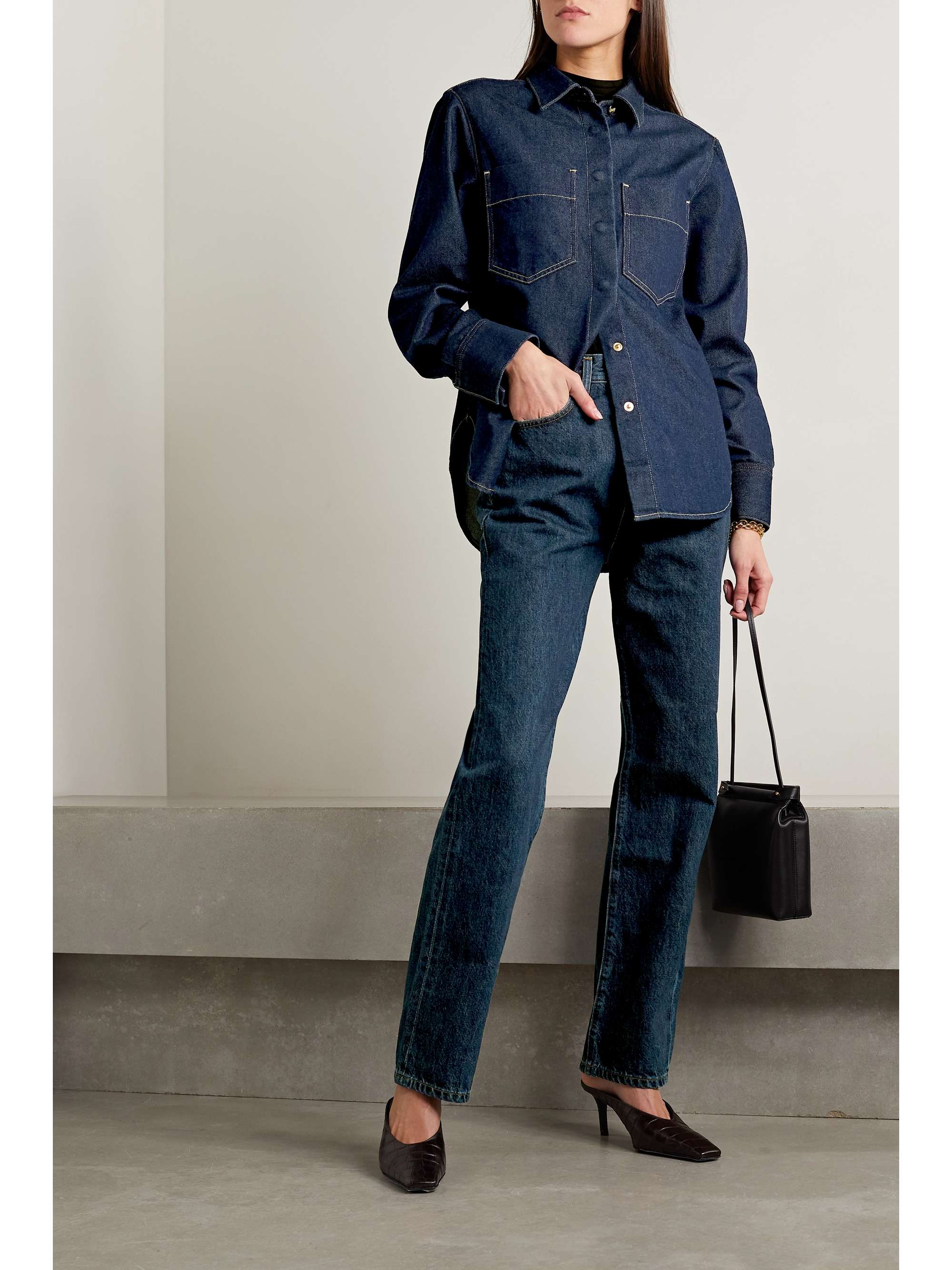 GOLDSIGN The Duffy denim shirt