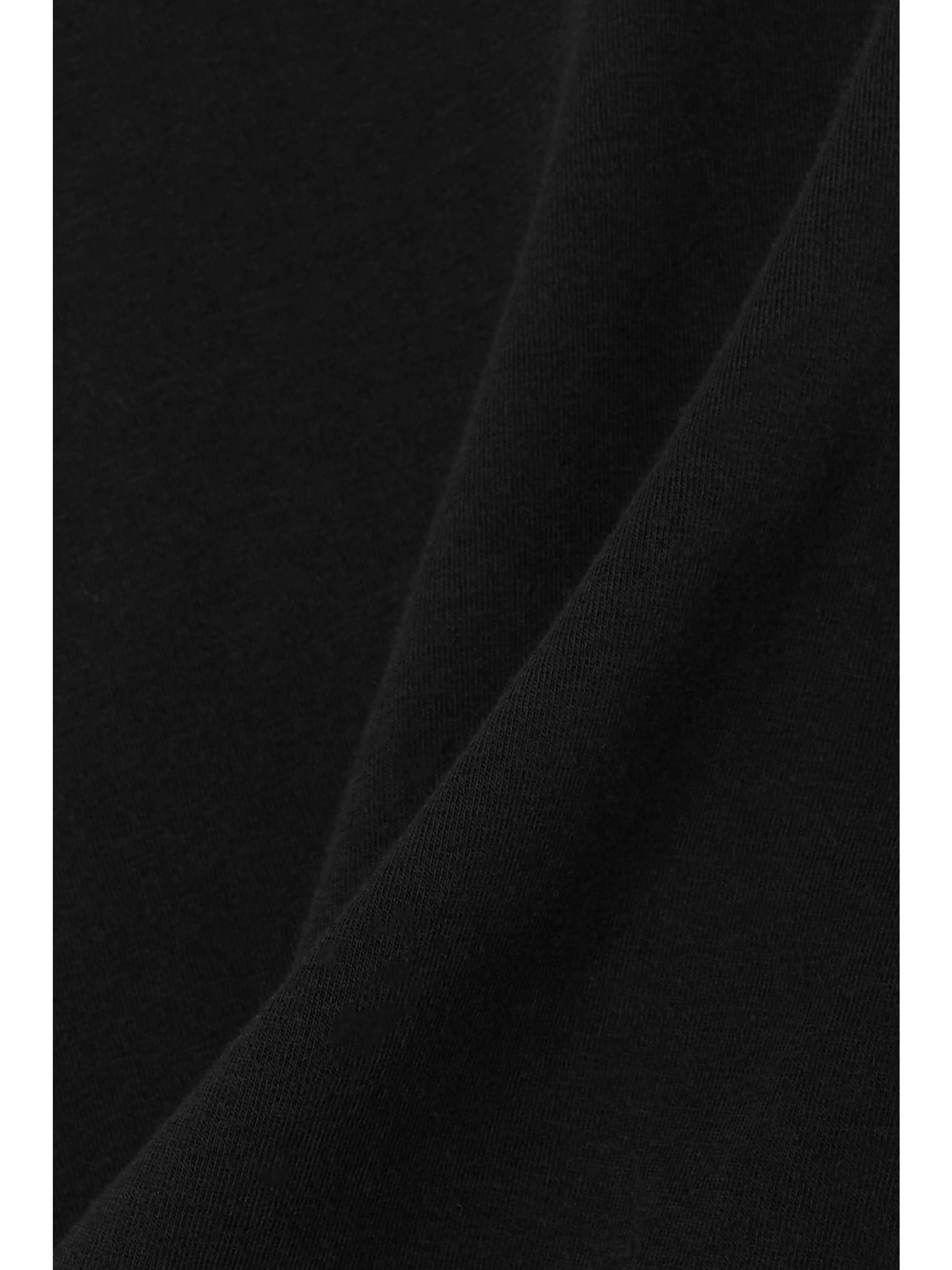 SKIMS Stretch-cotton jersey top - Light Heather Gray