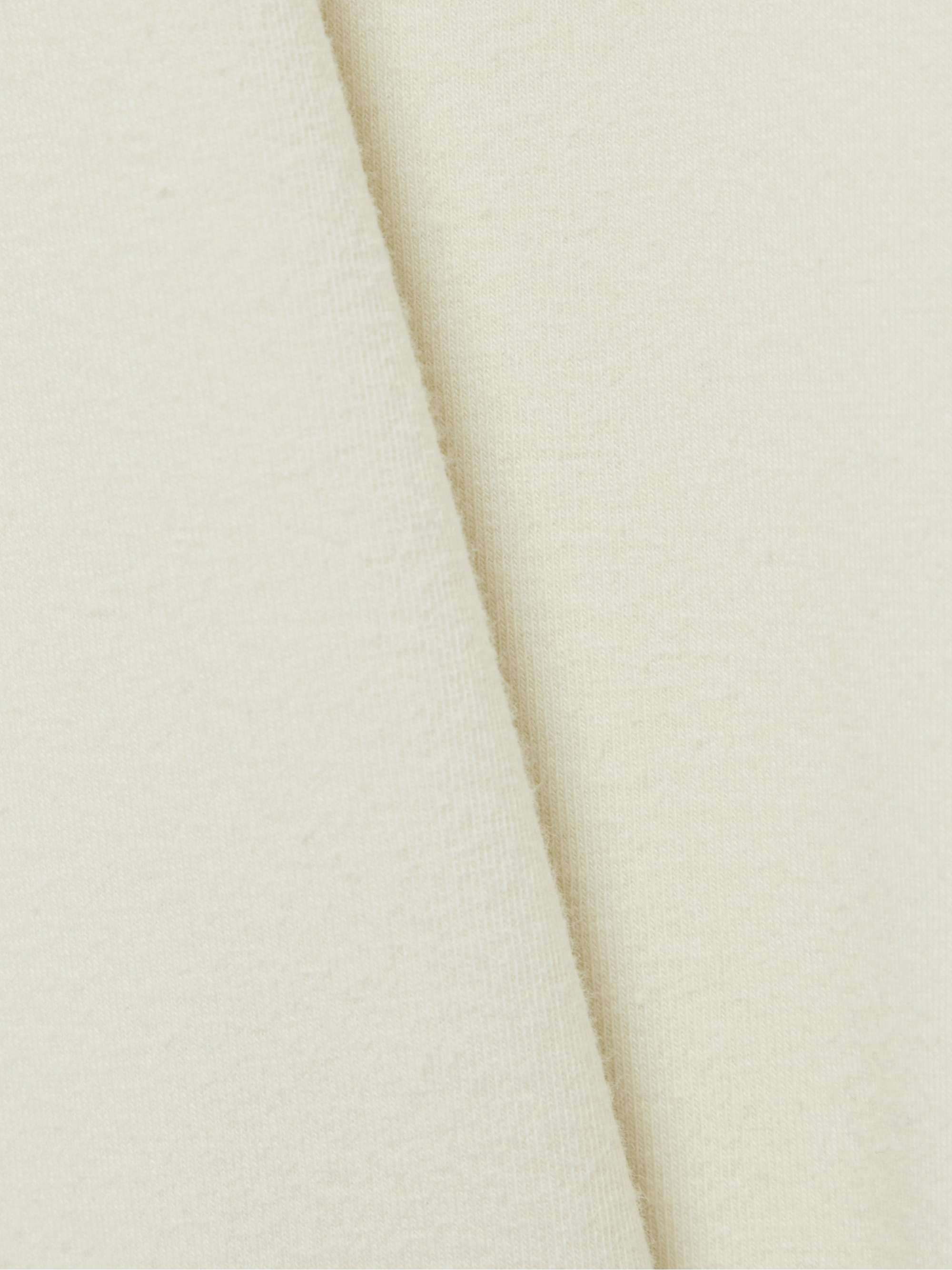 SKIMS Stretchcotton jersey Tshirt Bone NETAPORTER