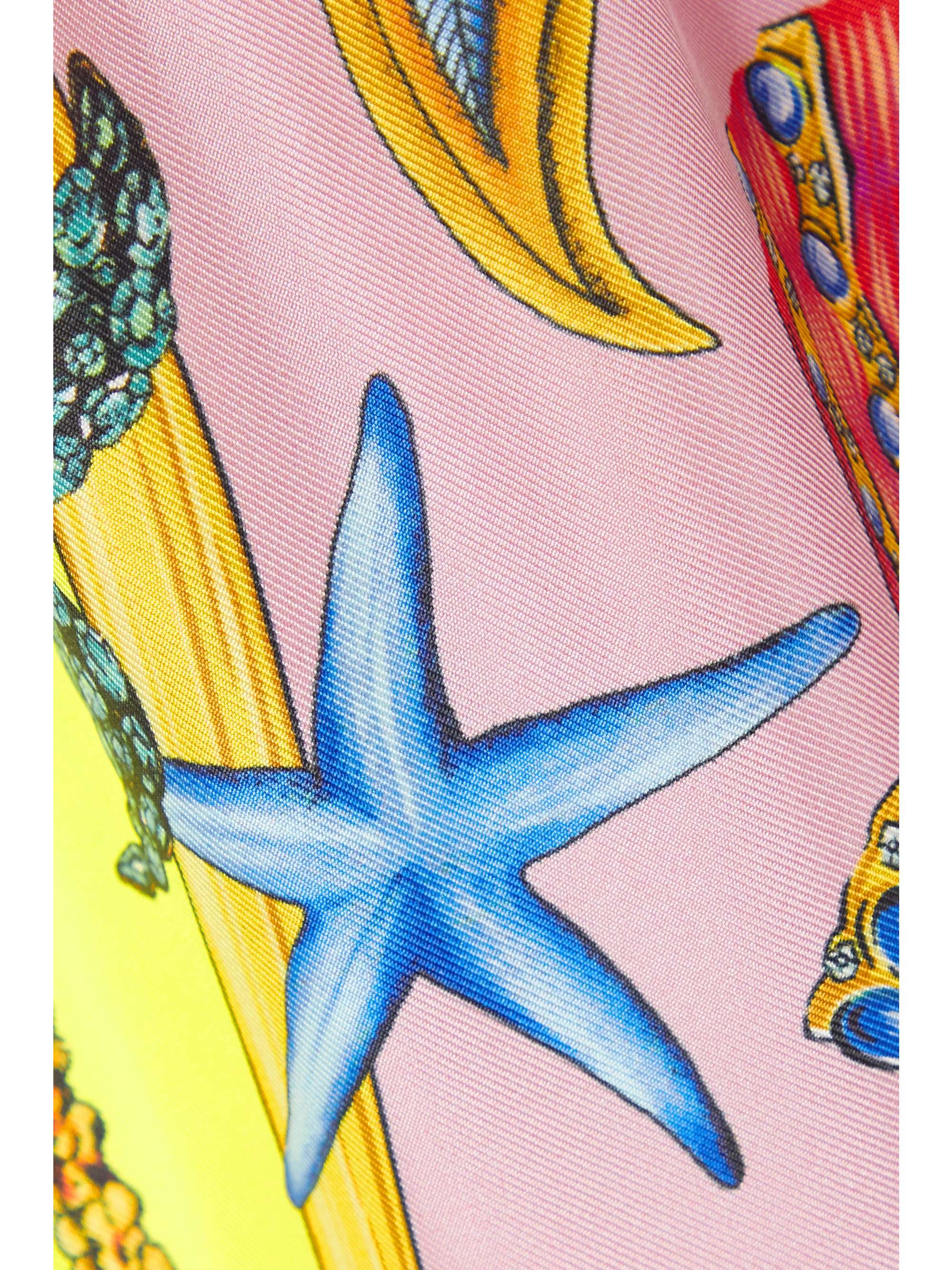 versace pajama shorts