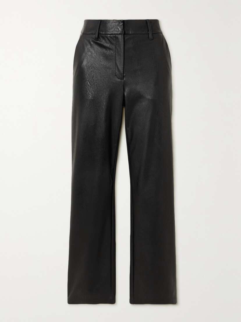 Commando Faux Stretch-leather Straight-leg Pants