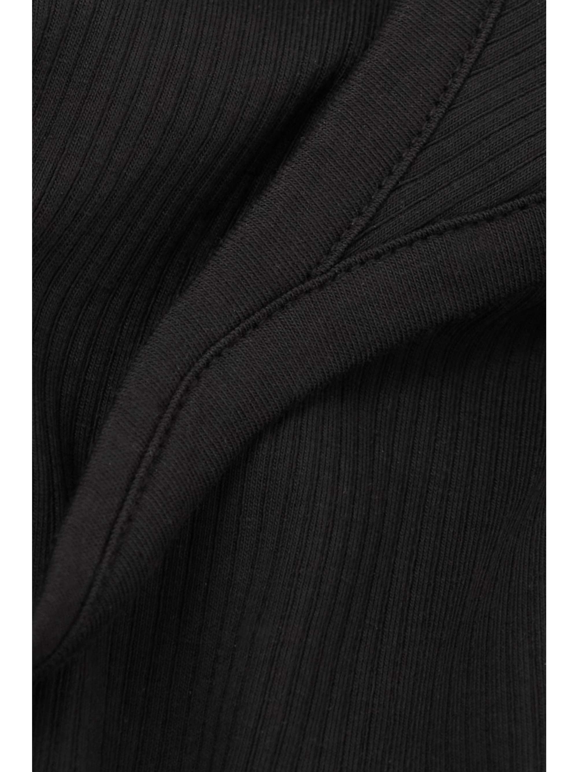 SKIN Inola ribbed stretch Pima cotton-jersey mini dress