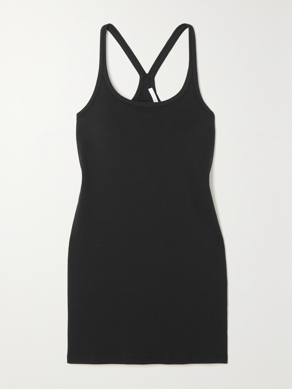 Skin - Inola Ribbed Stretch Pima Cotton-jersey Mini Dress - Black 22 Awaiting product image