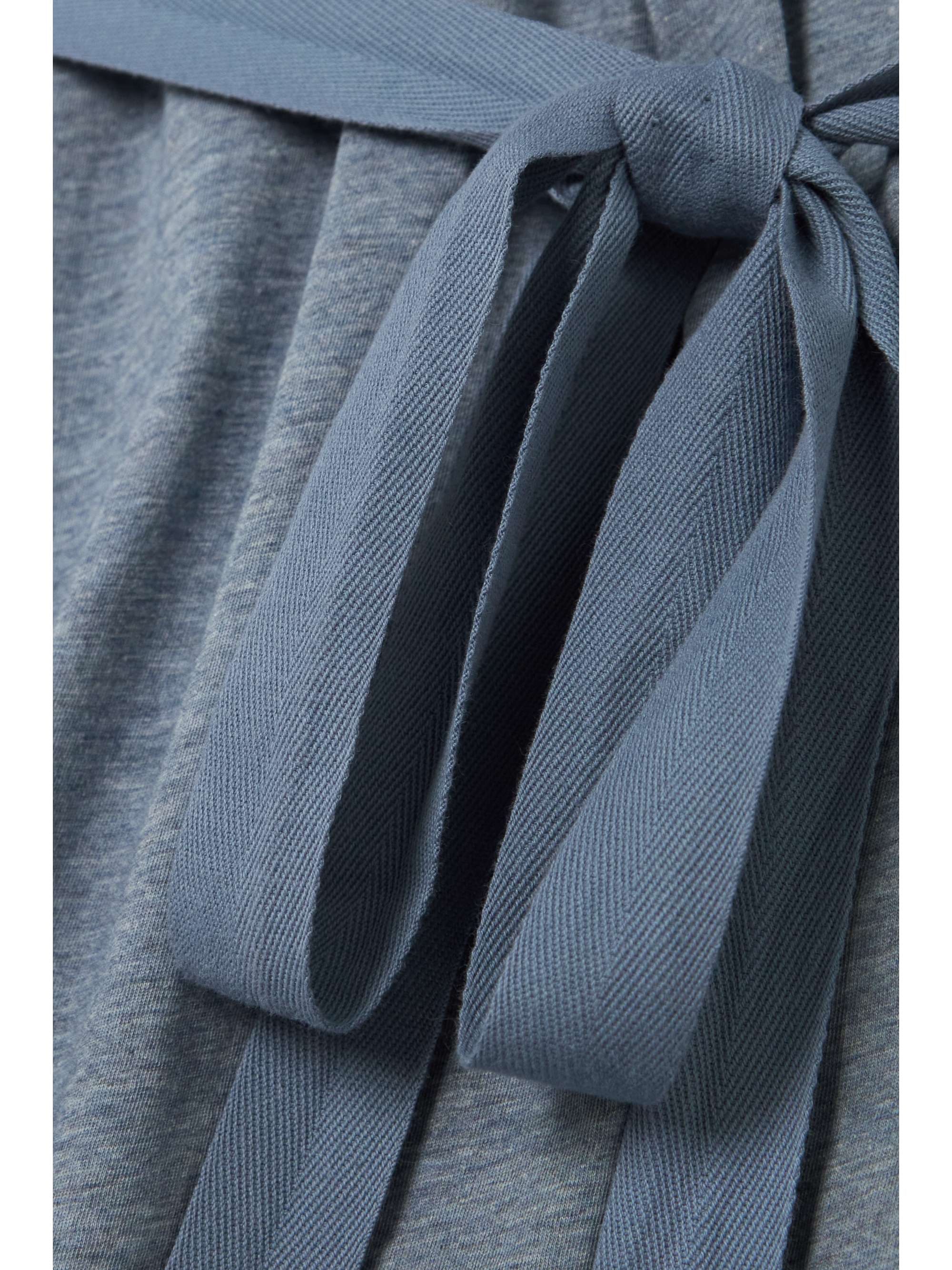 SKIN + NET SUSTAIN Colleen organic Pima cotton-jersey robe