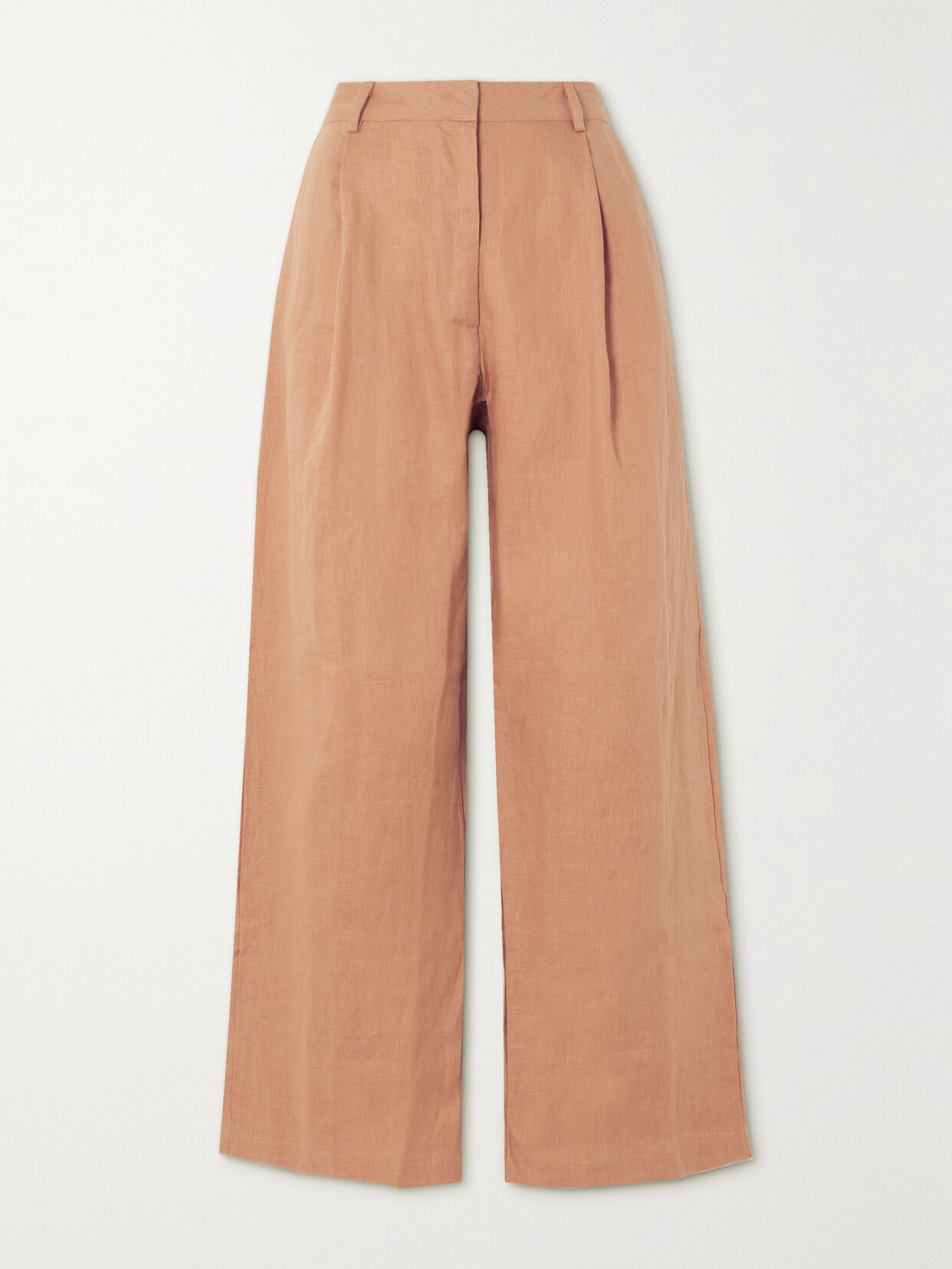 Faithfull The Brand - + Net Sustain El Toro Linen Wide-leg Pants - Brown