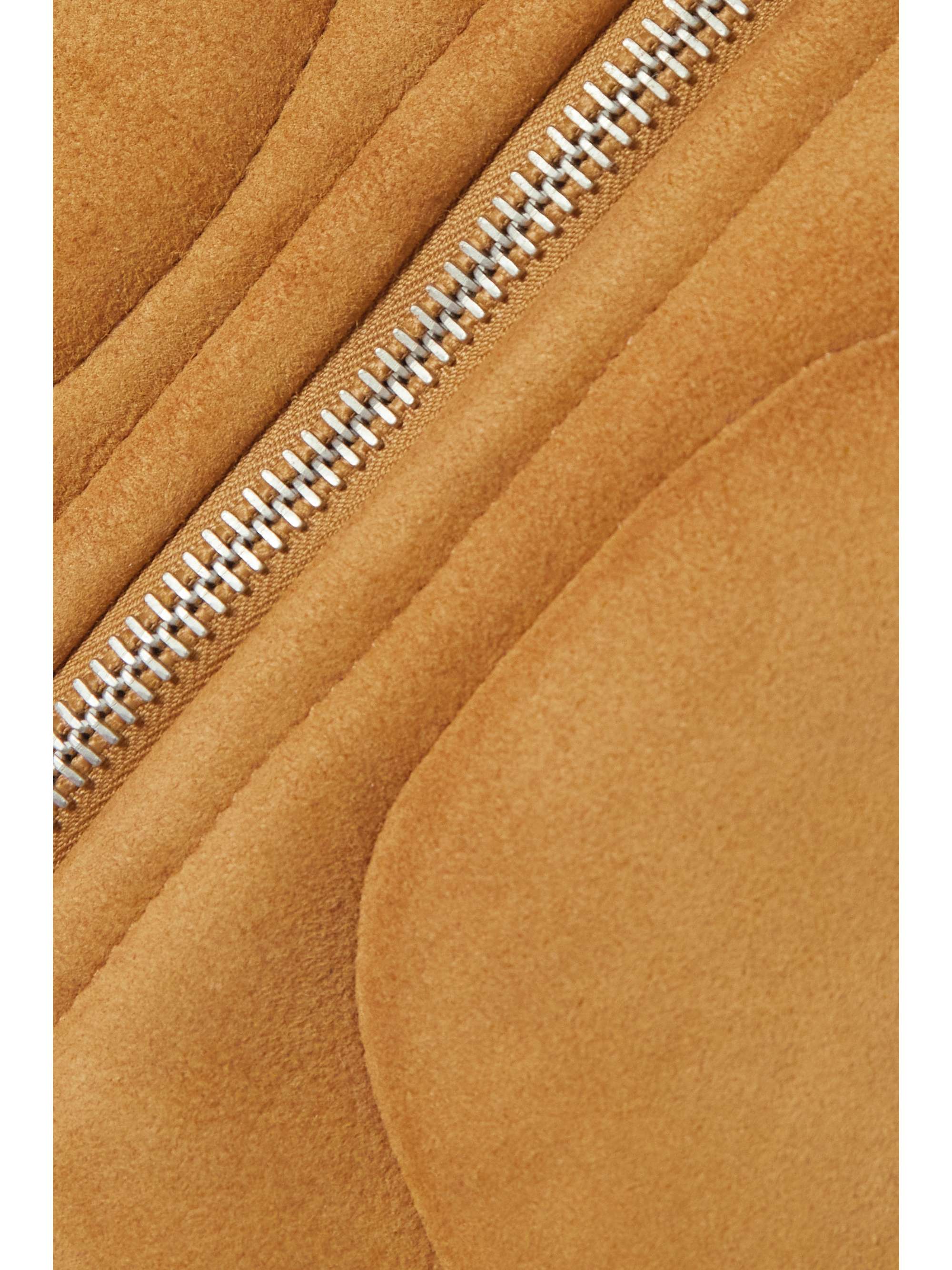 HALFBOY Cropped shearling jacket