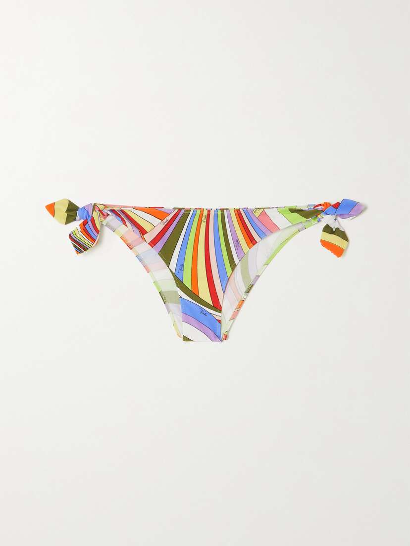 PUCCI Baby Iride Printed Bikini Briefs