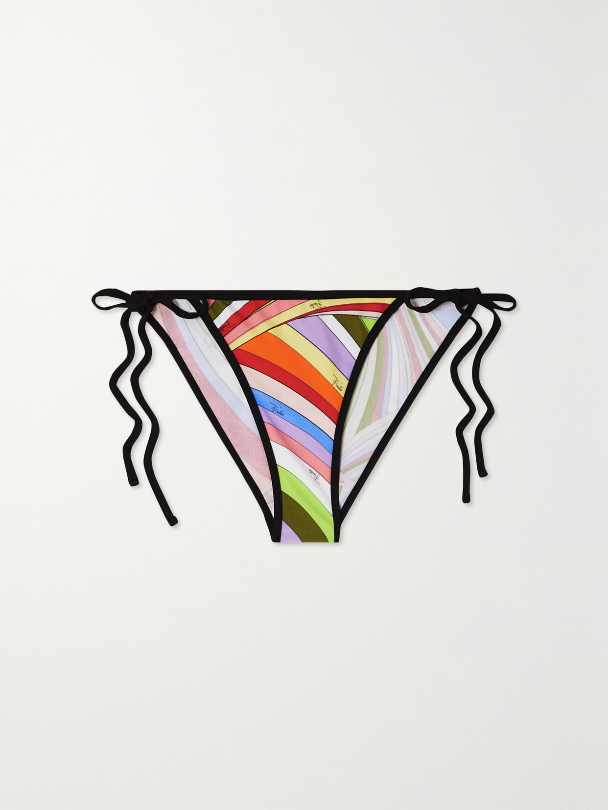 PUCCI Printed Bikini Briefs - Red