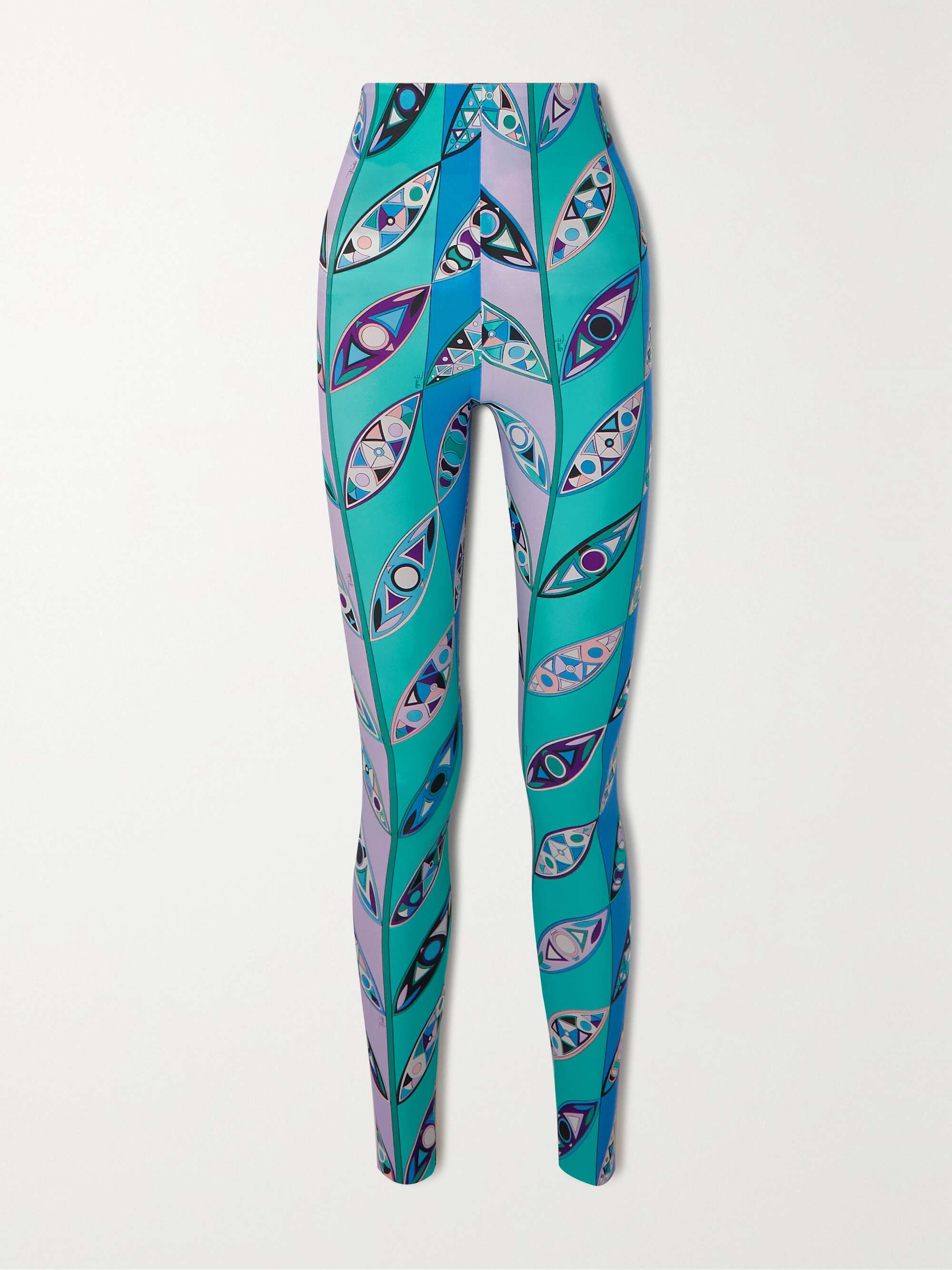 Printed stretch leggings