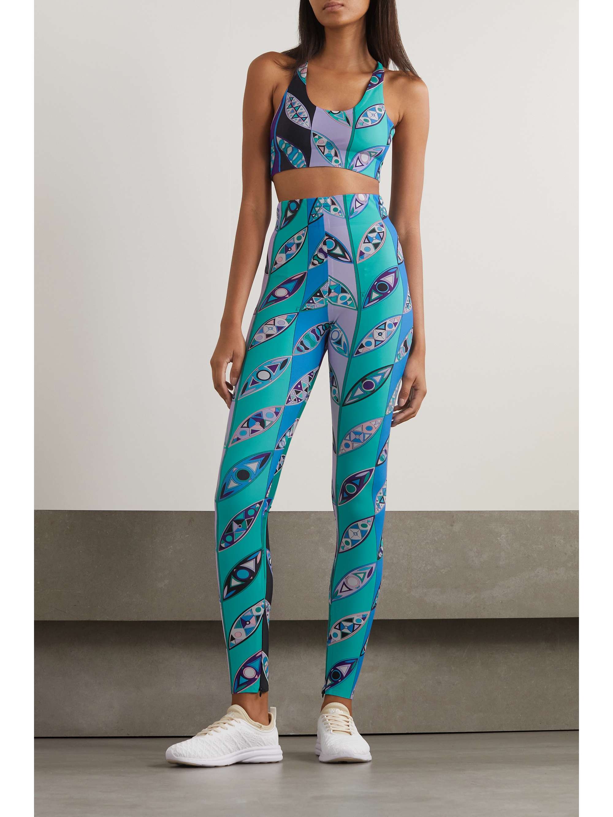 PUCCI Printed stretch leggings