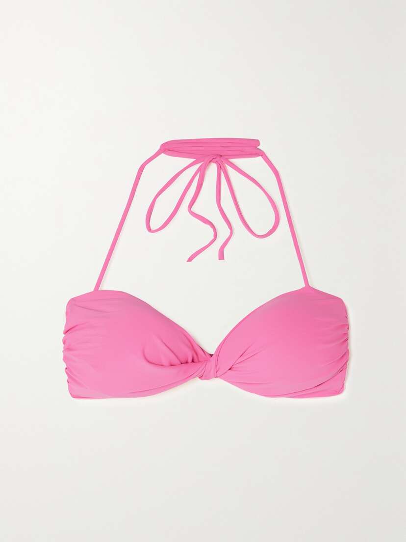 Magda Butrym Twist-front Halterneck Bikini Top
