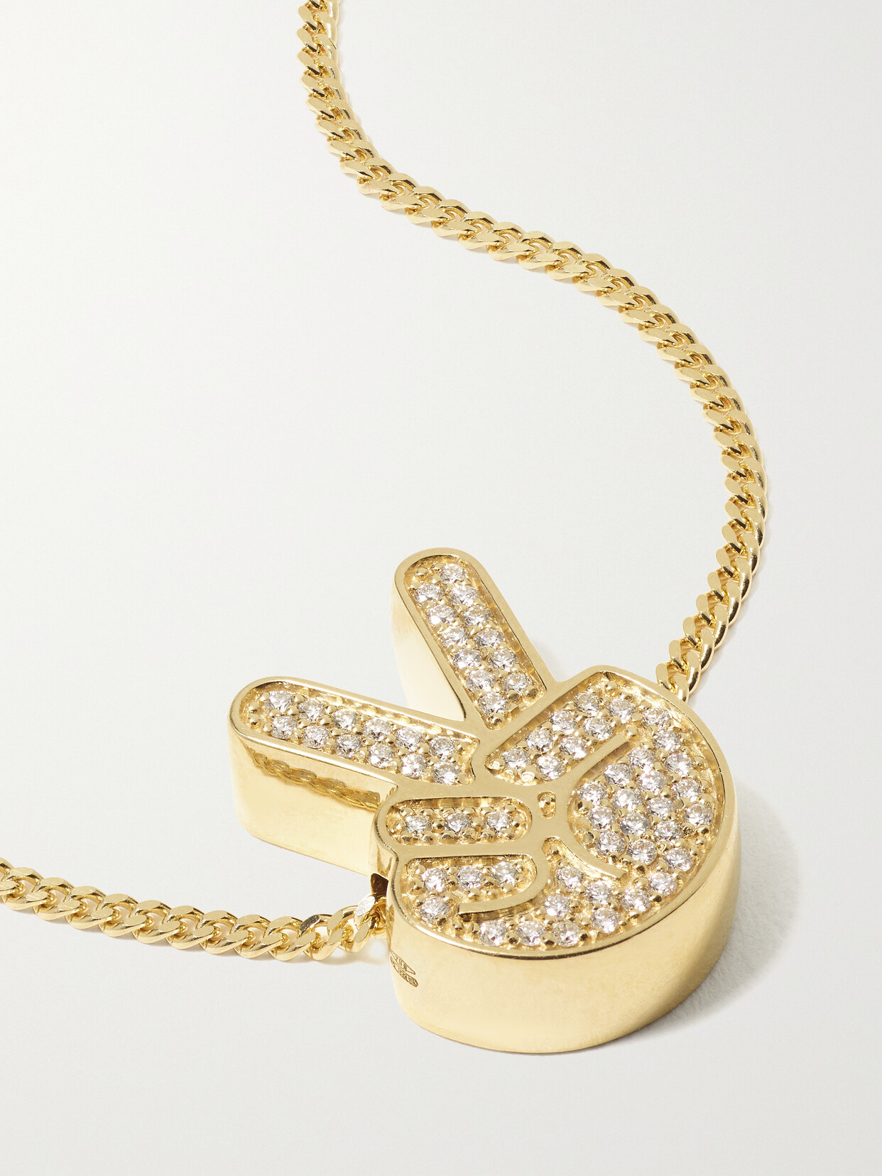 EÉRA - 18-karat Gold Diamond Necklace - one size 22 Awaiting product image