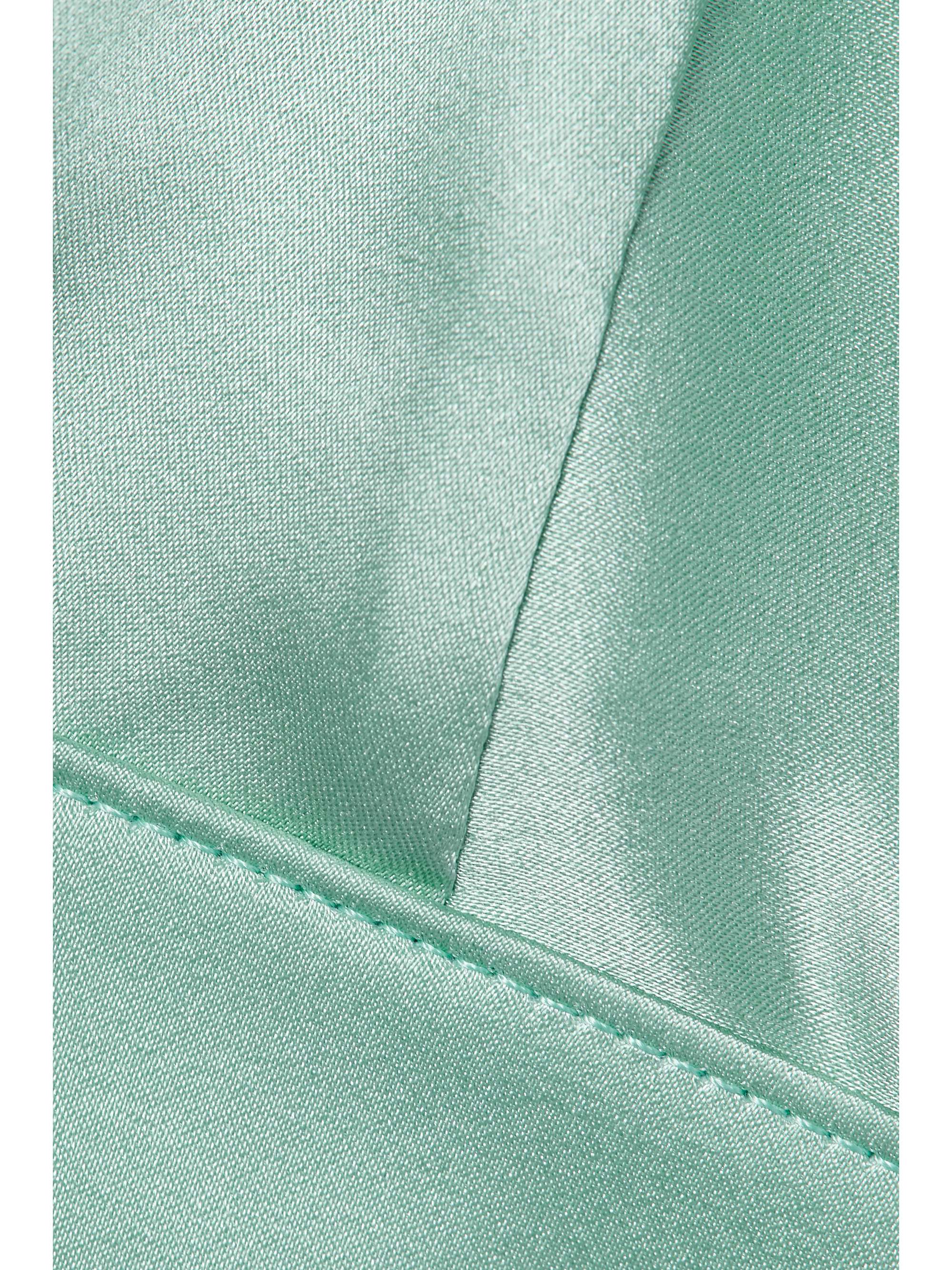 I.D. SARRIERI Lombard Street silk-blend satin soft-cup triangle bra