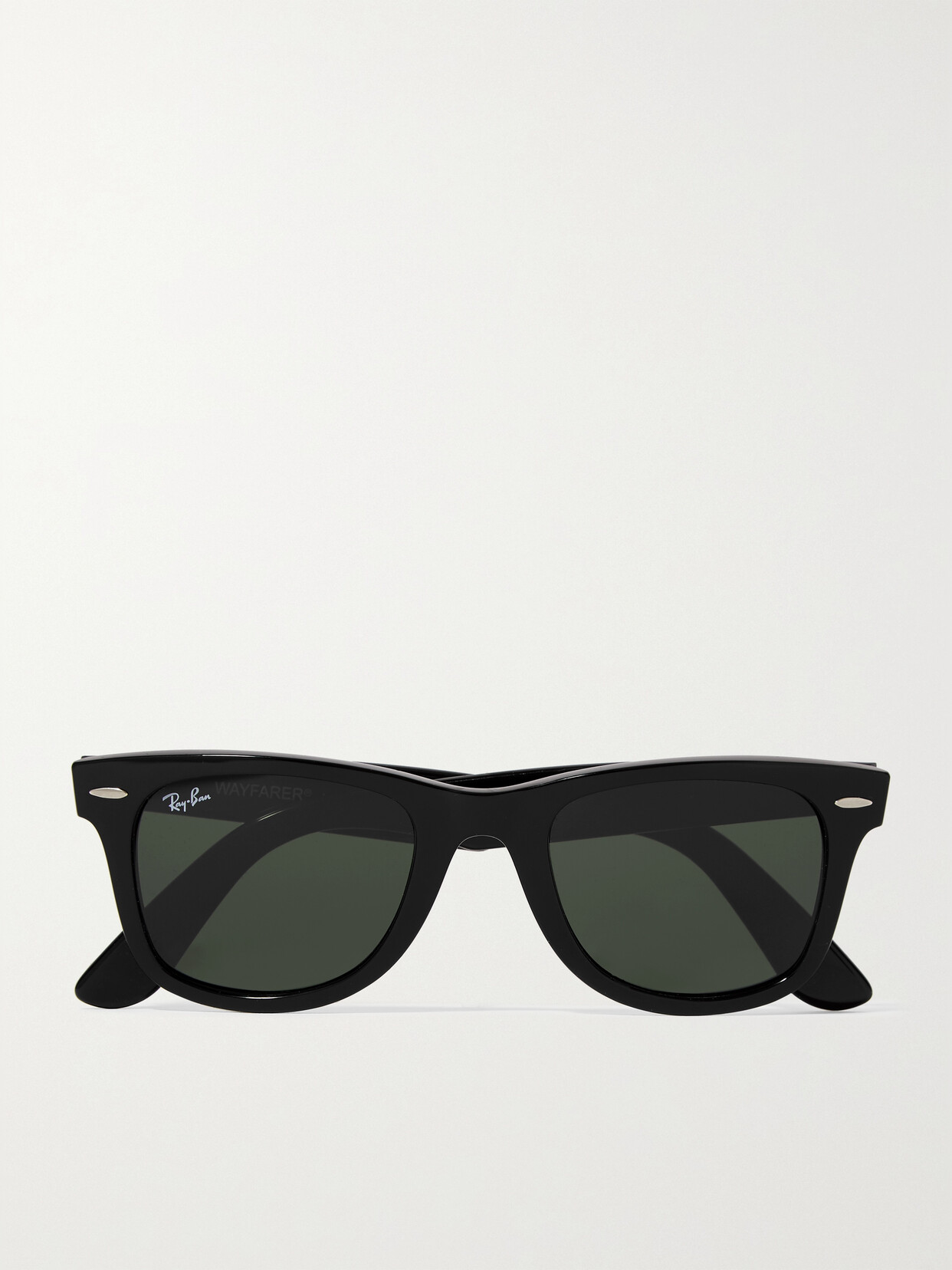 Ray Ban Wayfarer Square-frame Acetate Sunglasses In Black