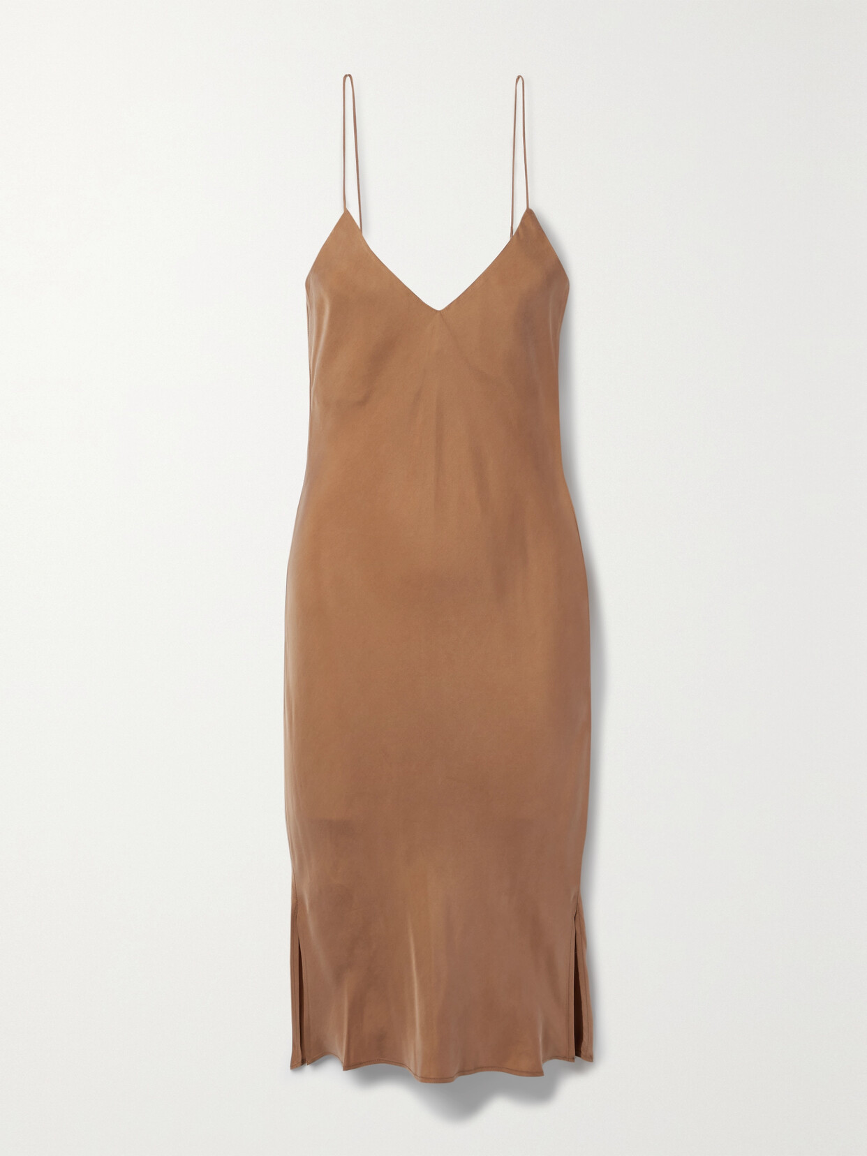 Anine Bing Bay Jersey Midi Dress - Brown