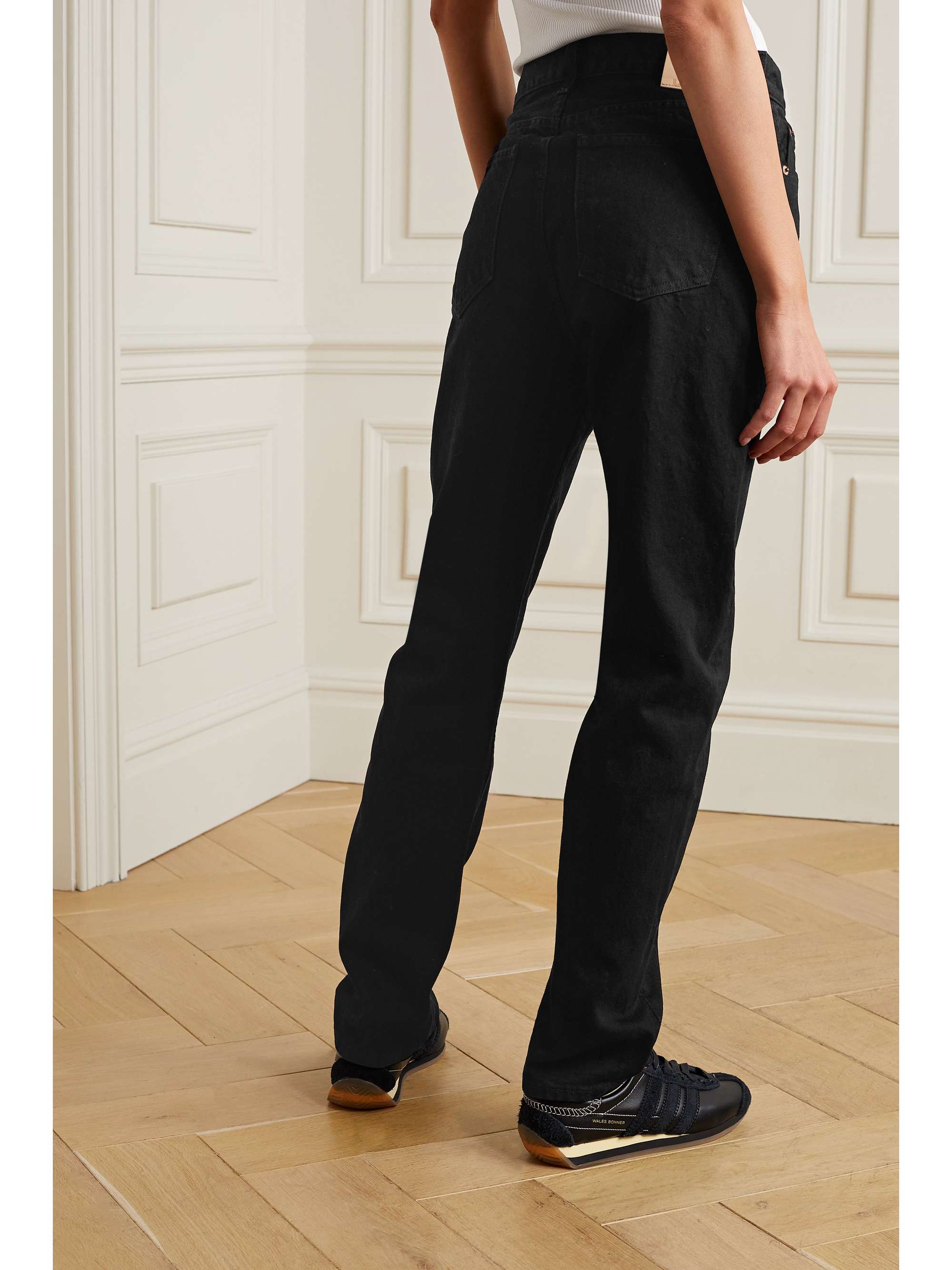B SIDES Brit mid-rise straight-leg jeans
