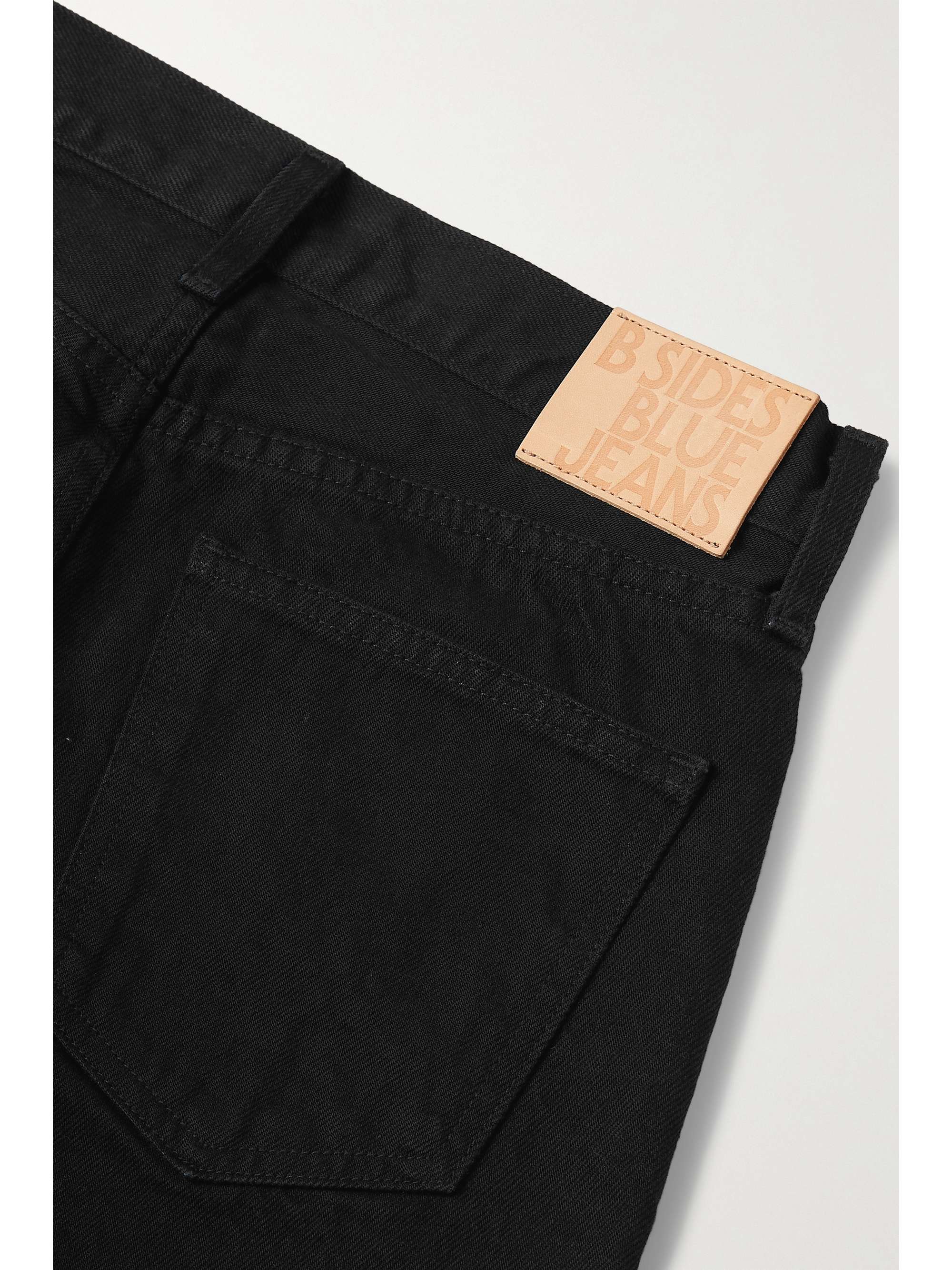 B SIDES Brit mid-rise straight-leg jeans