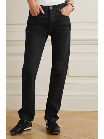 B Sides Brit mid-rise straight-leg jeans