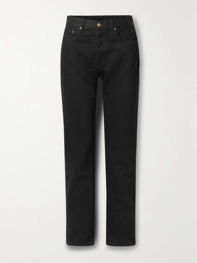 B SIDES Brit Mid-rise Straight-leg Jeans