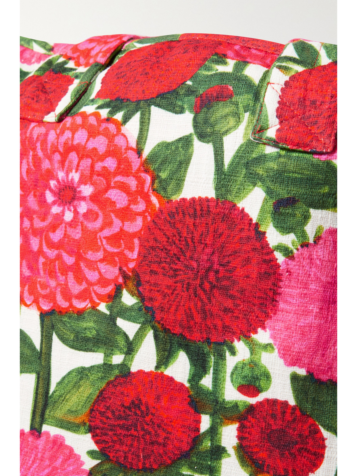 LA DOUBLEJ REVERSIBLE PRINTED STRETCH-COTTON TOTE