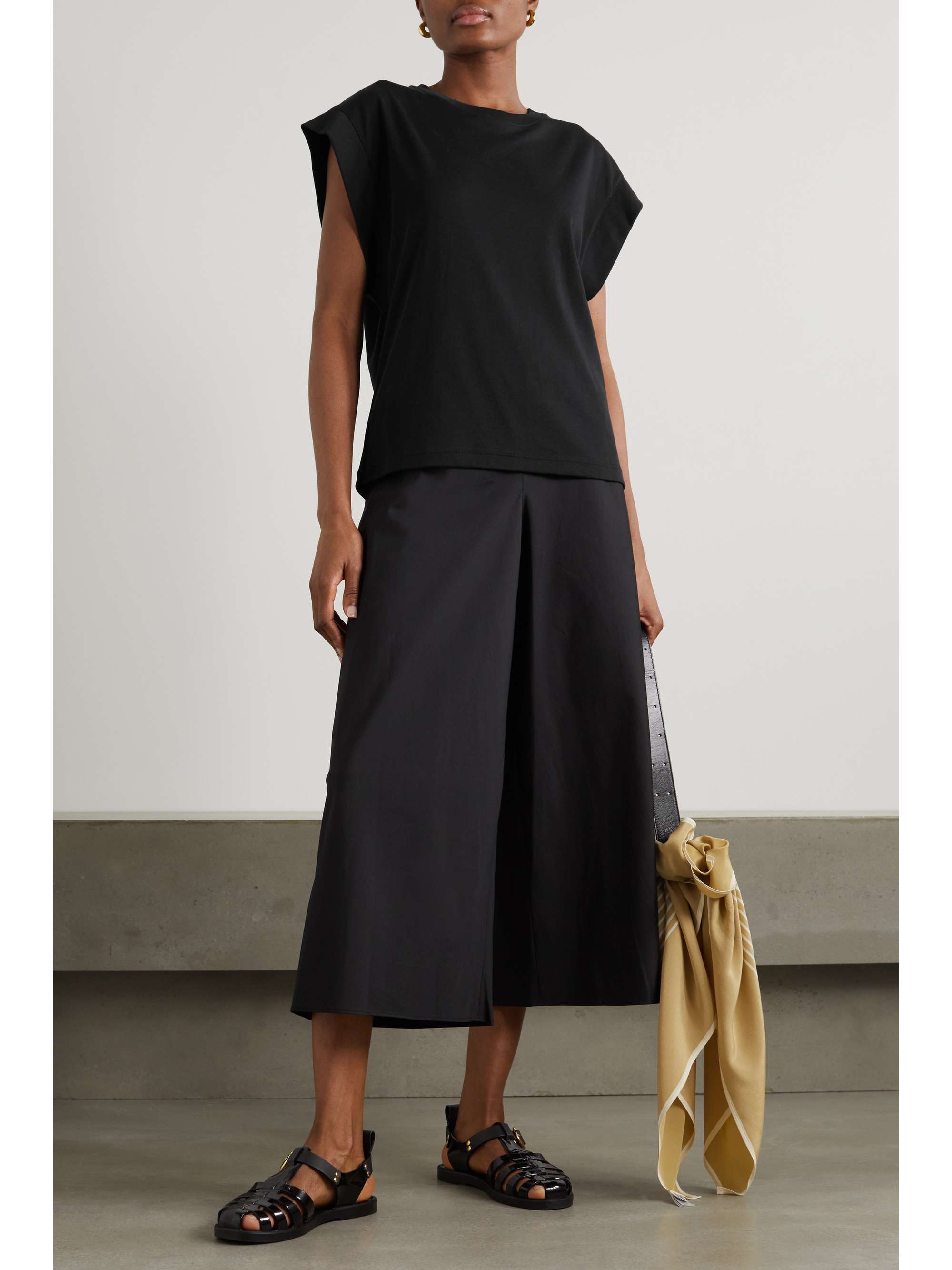 Organic Pima cotton-jersey T-shirt 
