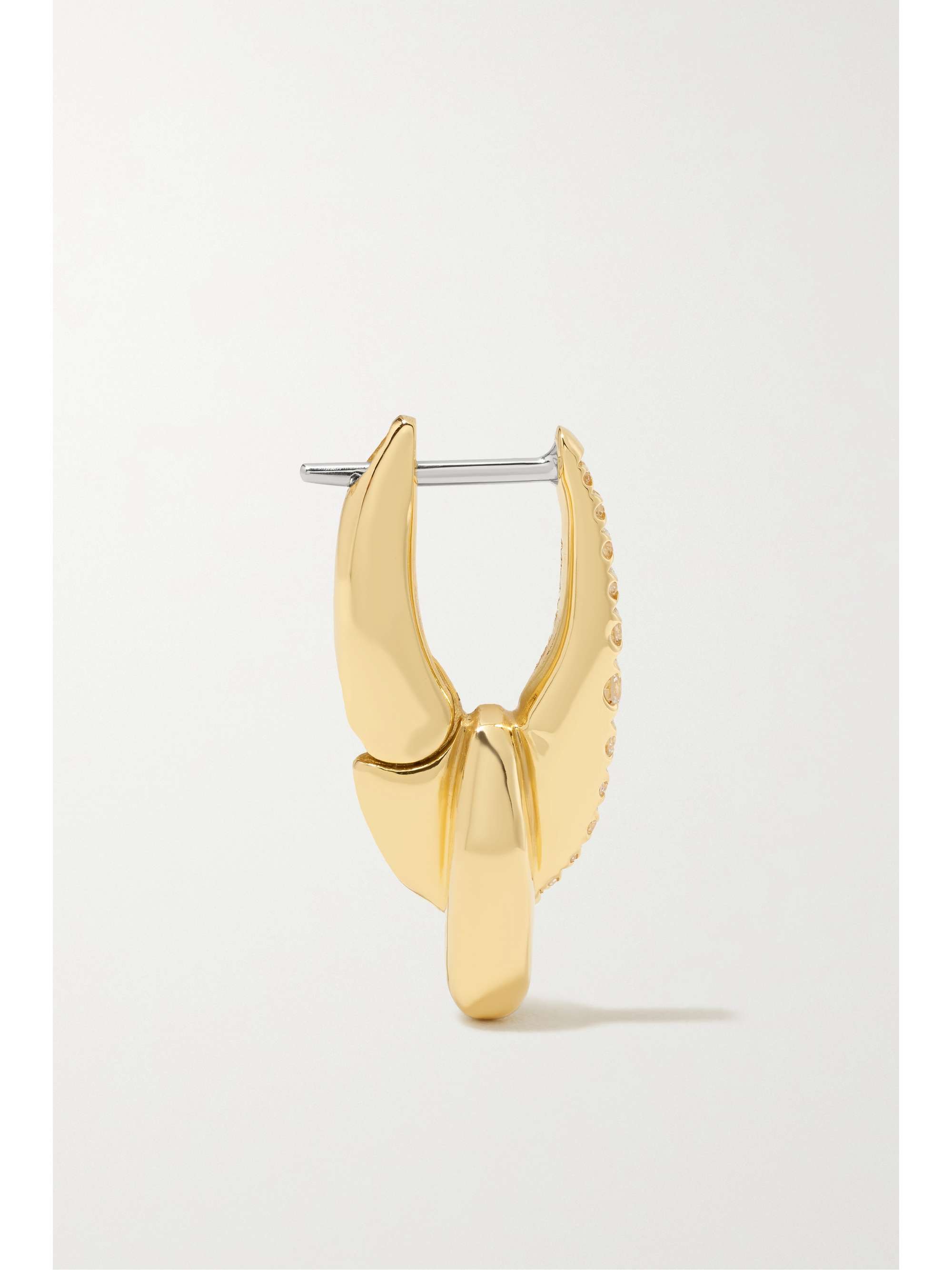 MELISSA KAYE Ada 18-karat gold diamond earrings