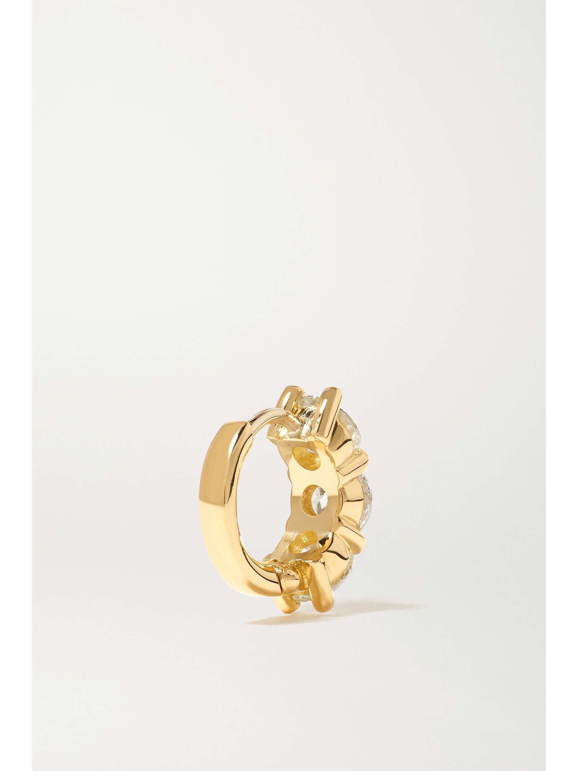 MELISSA KAYE Sadie 18-karat gold diamond earrings