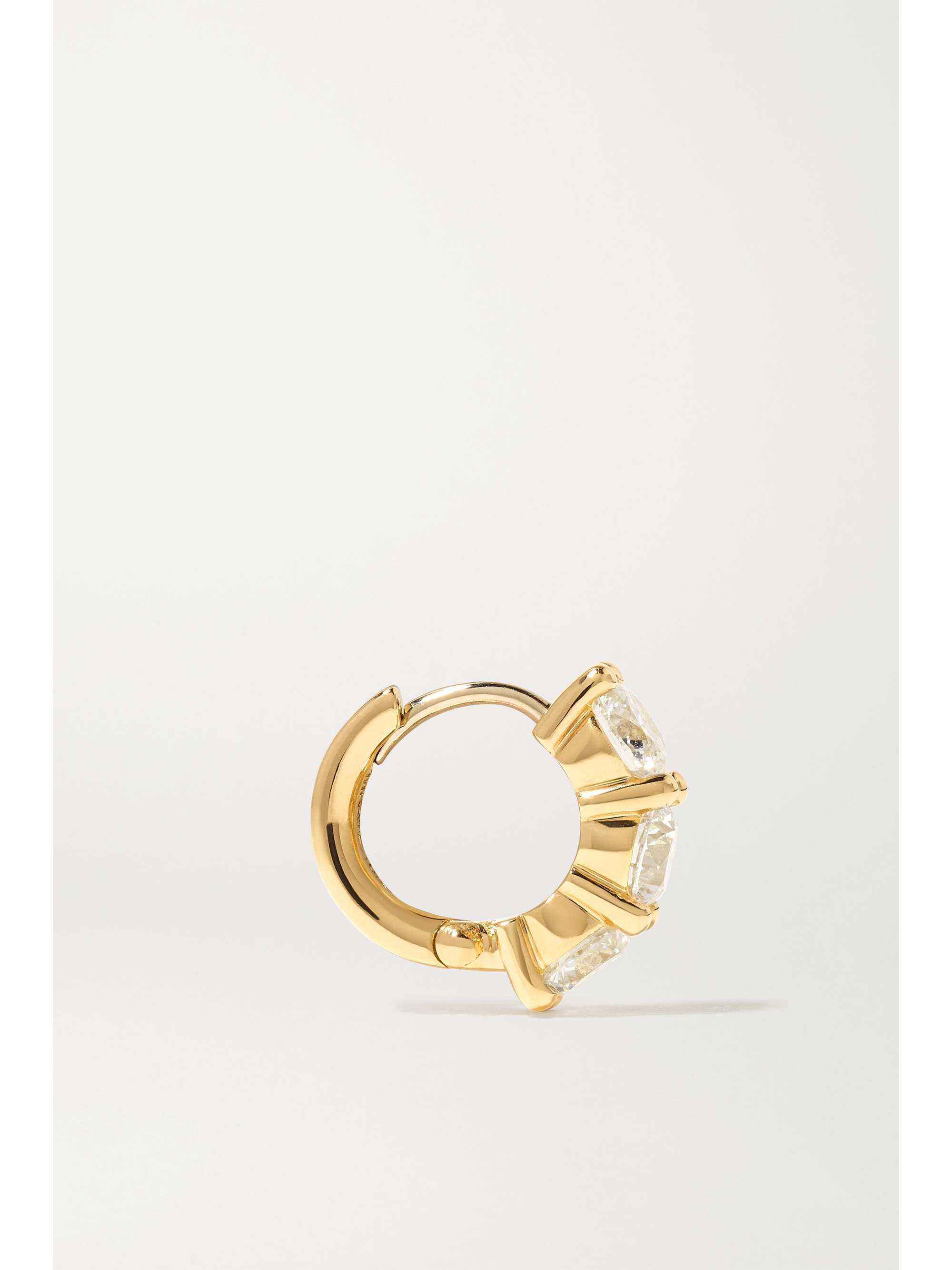 MELISSA KAYE Sadie 18-karat gold diamond earrings