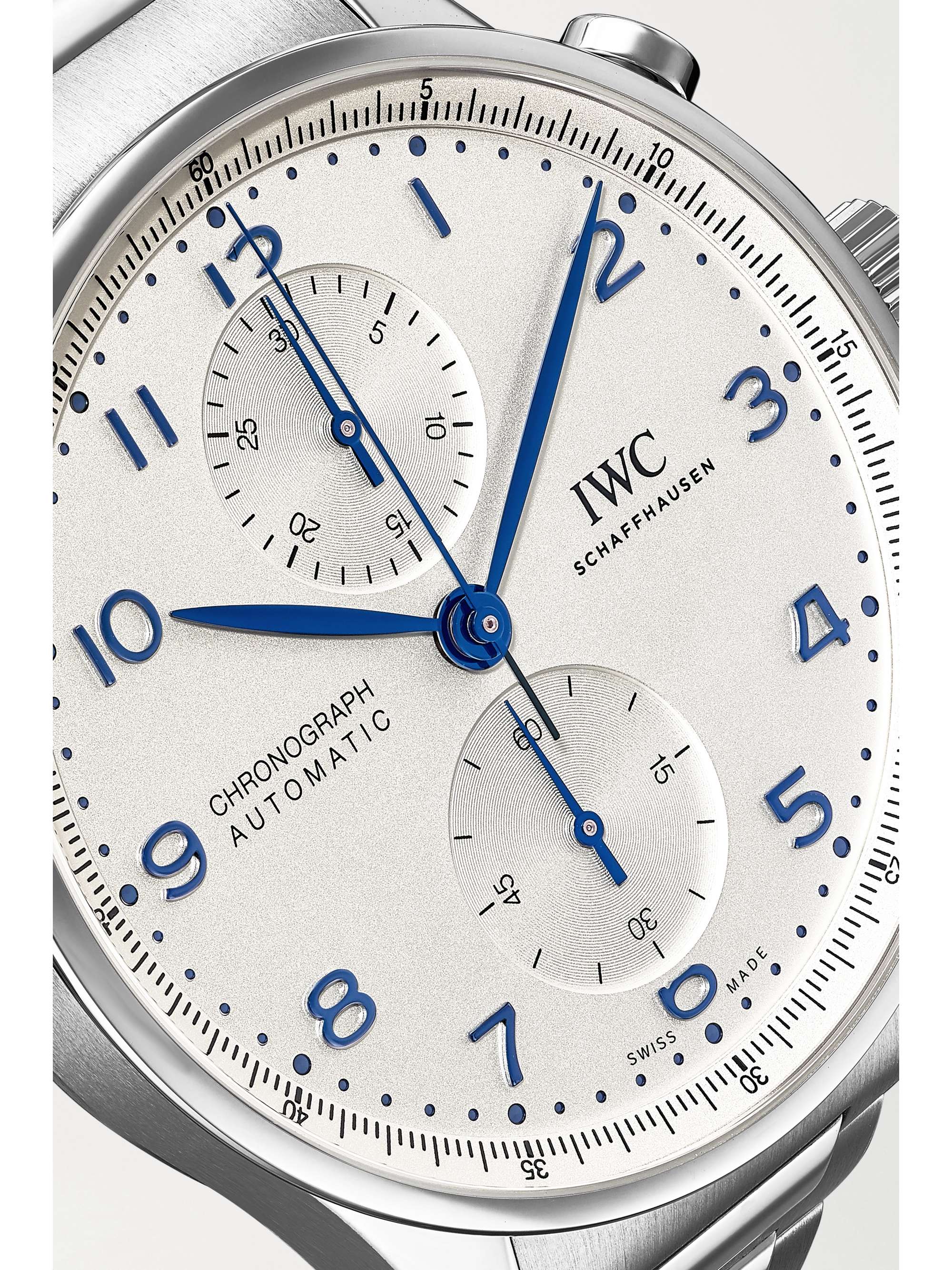 IWC SCHAFFHAUSEN Portugieser Automatic Chronograph 41mm stainless steel watch