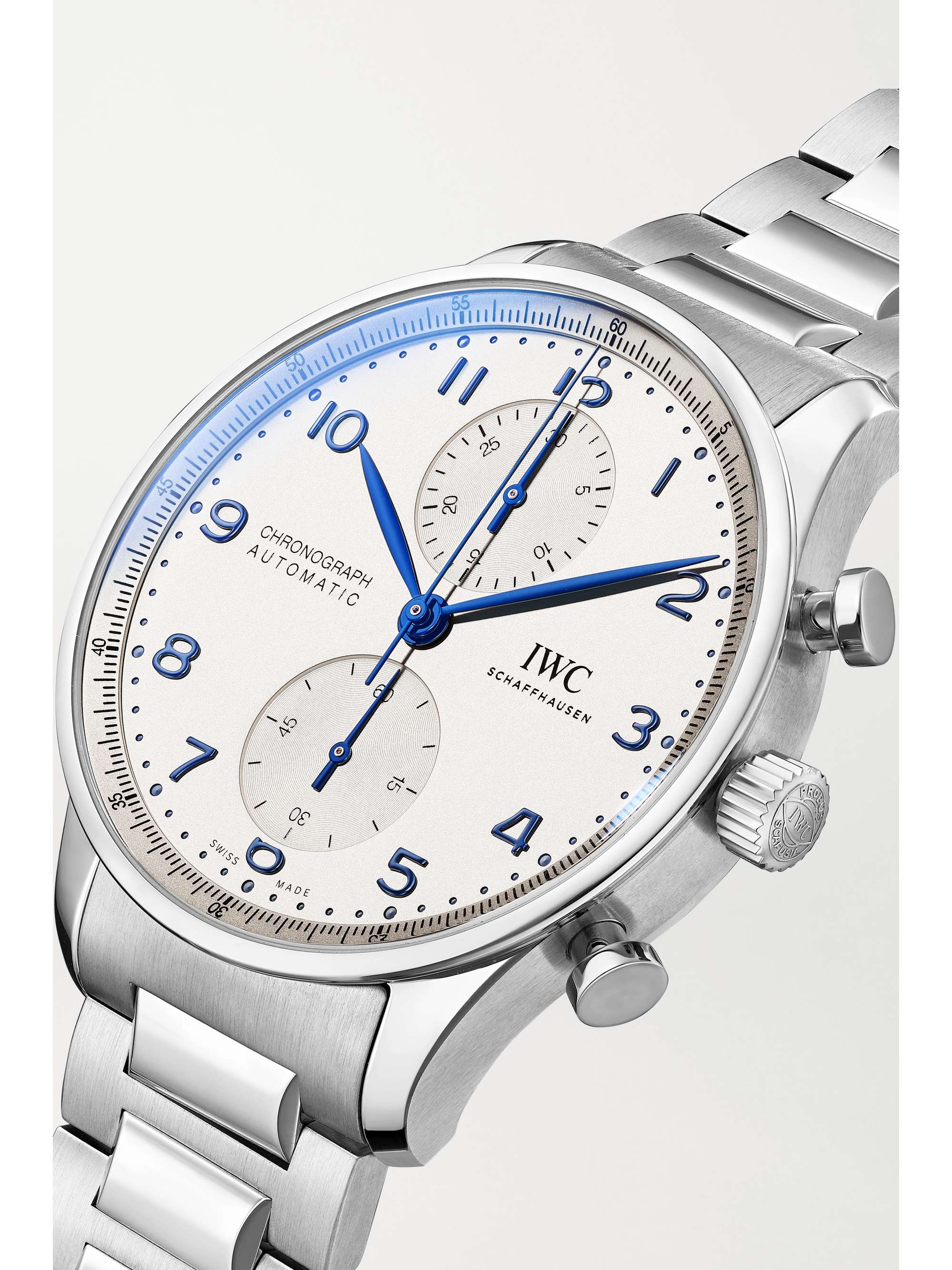 IWC SCHAFFHAUSEN Portugieser Automatic Chronograph 41mm stainless steel watch