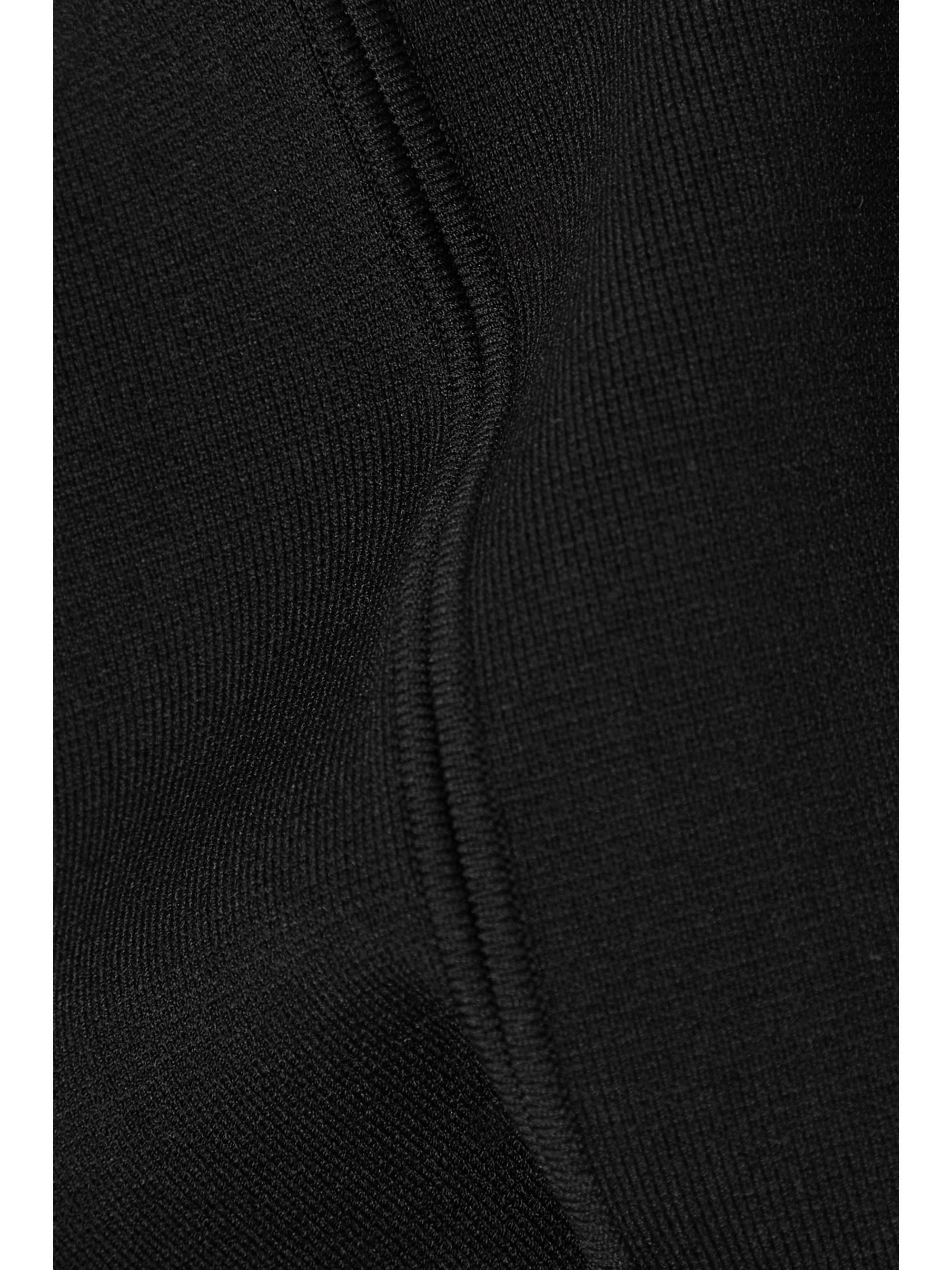 TOTEME Cropped stretch-knit leggings