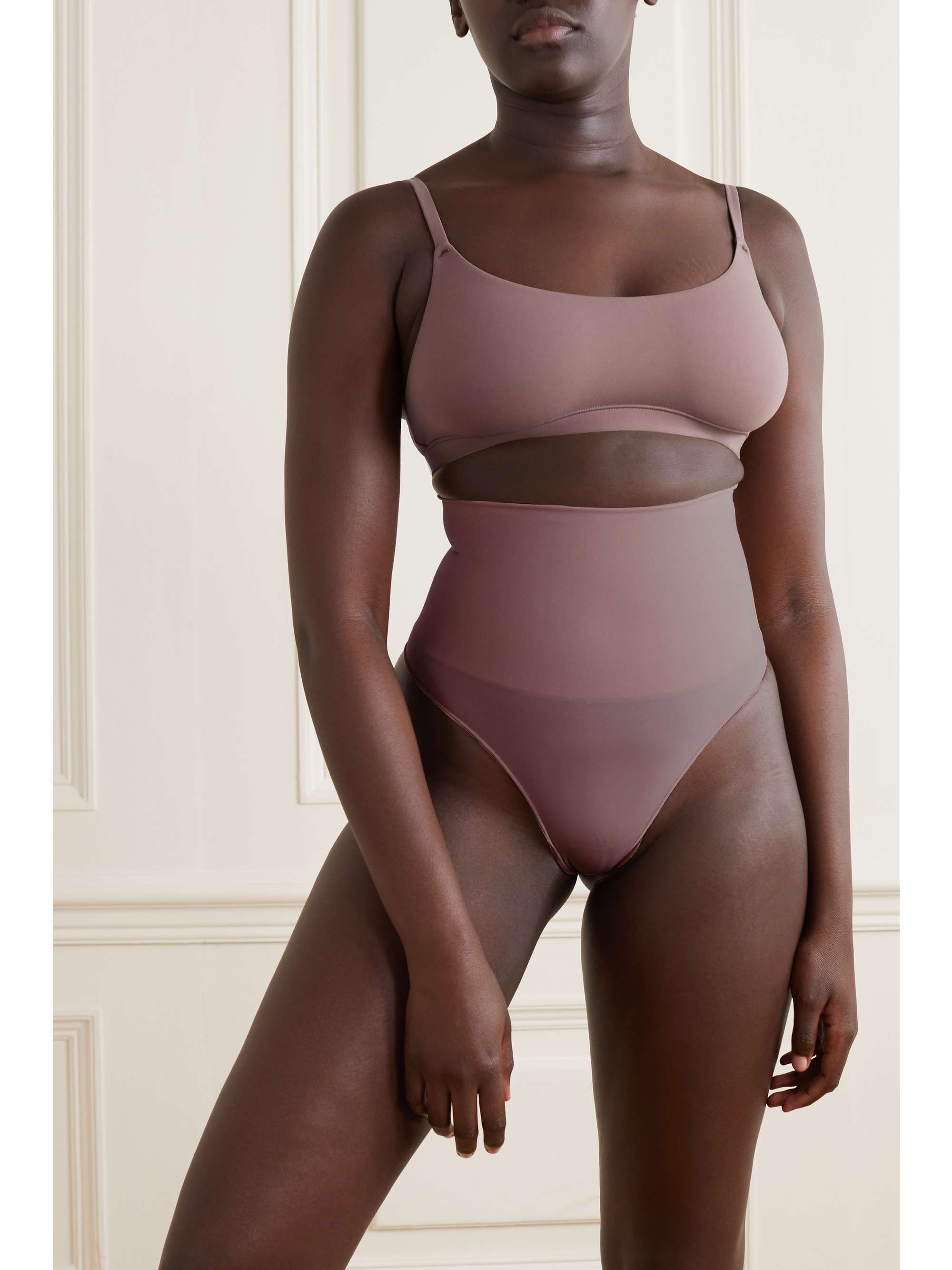 SKIMS Core Control thong Umber NETAPORTER