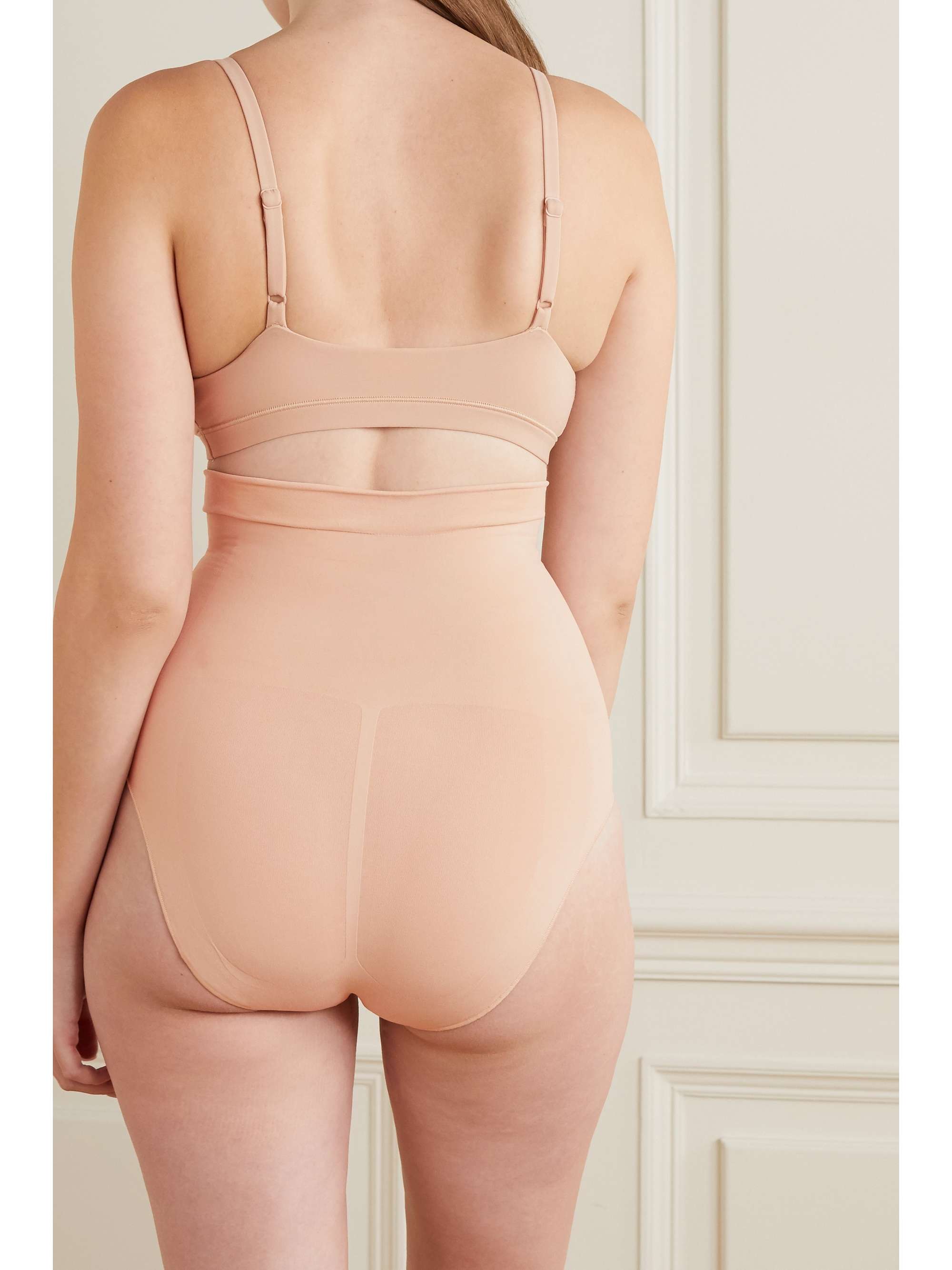 SKIMS Seamless Sculpt Sculpting Mid Waist briefs - Onyx