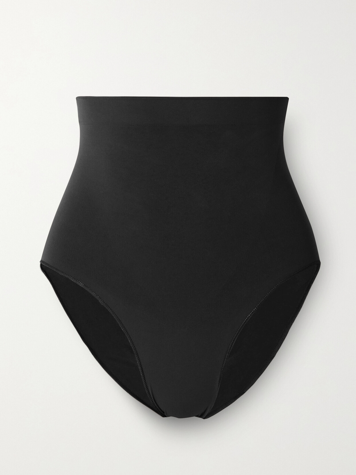 Skims Seamless Sculpt Sculpting Mid Waist Briefs In Onyx