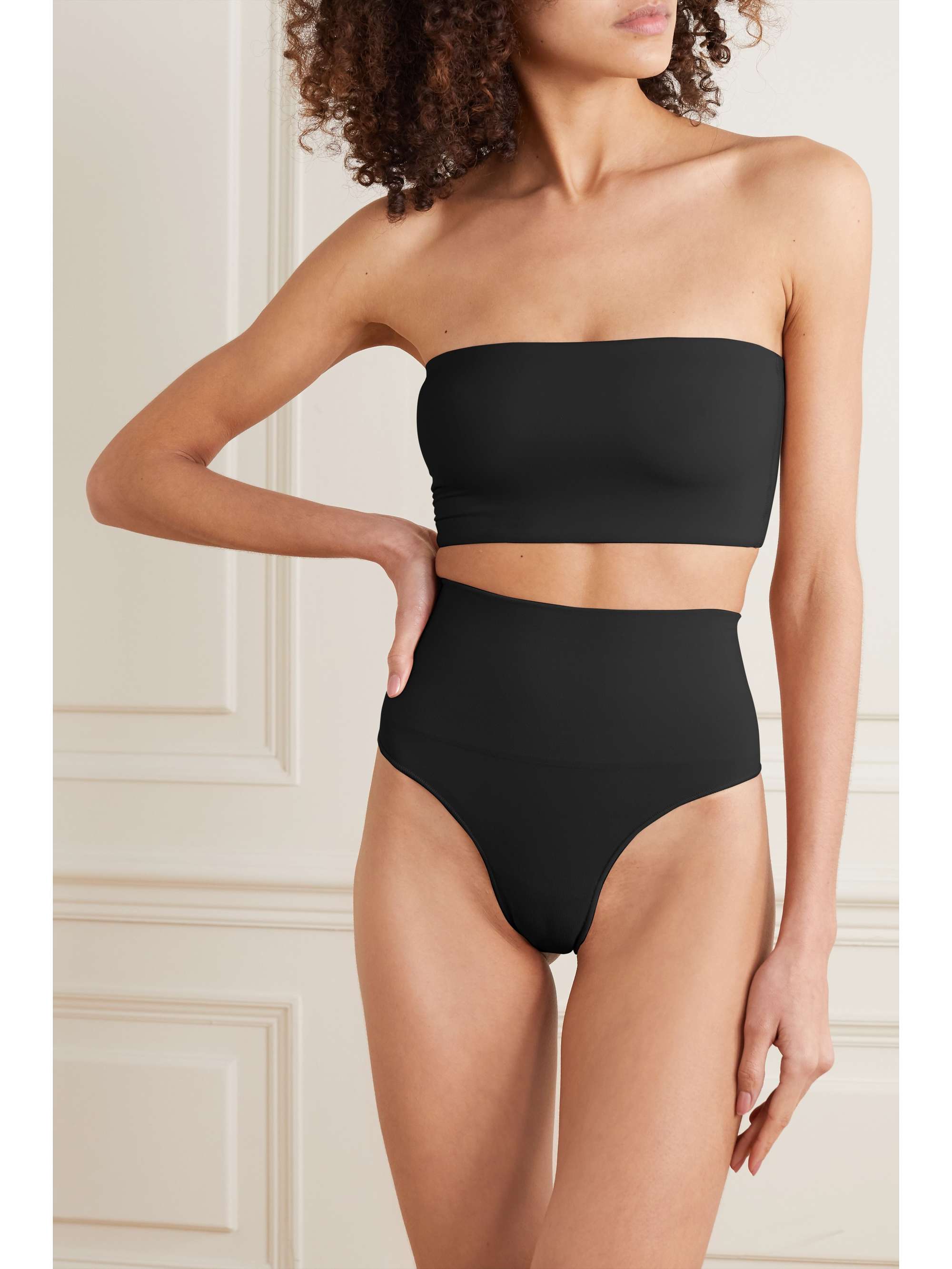 SKIMS Core Control thong - Onyx