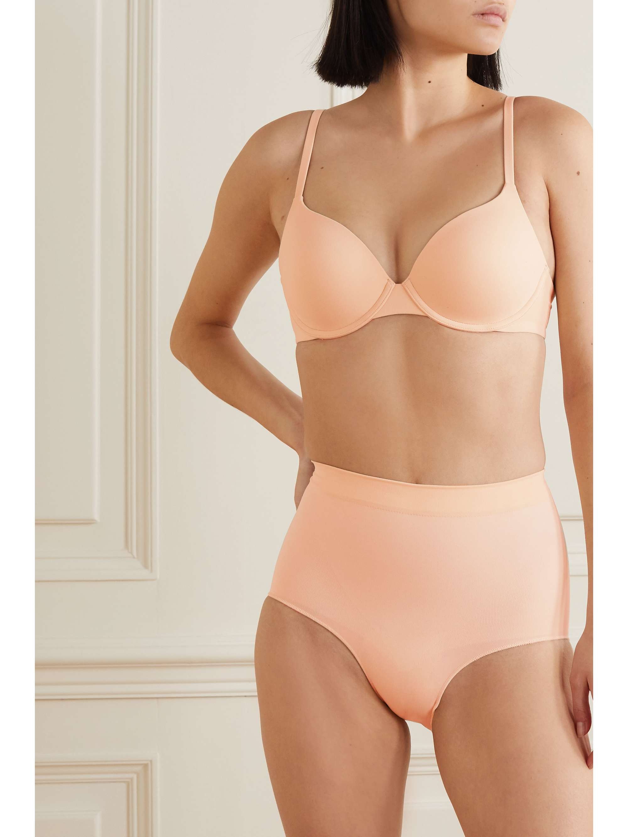 SKIMS Seamless Sculpt Sculpting Mid Waist briefs - Onyx