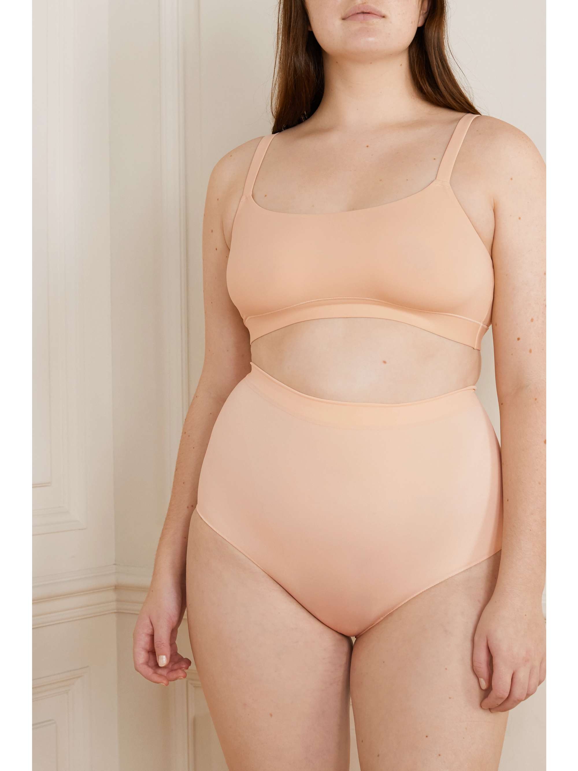 SKIMS Seamless Sculpt Sculpting Mid Waist briefs - Onyx
