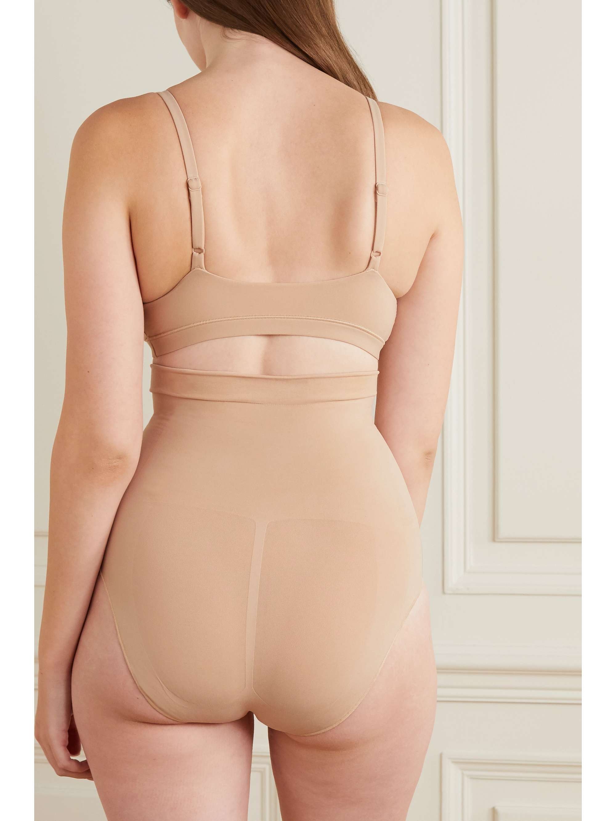 SKIMS Seamless Sculpt Sculpting Mid Waist briefs - Onyx