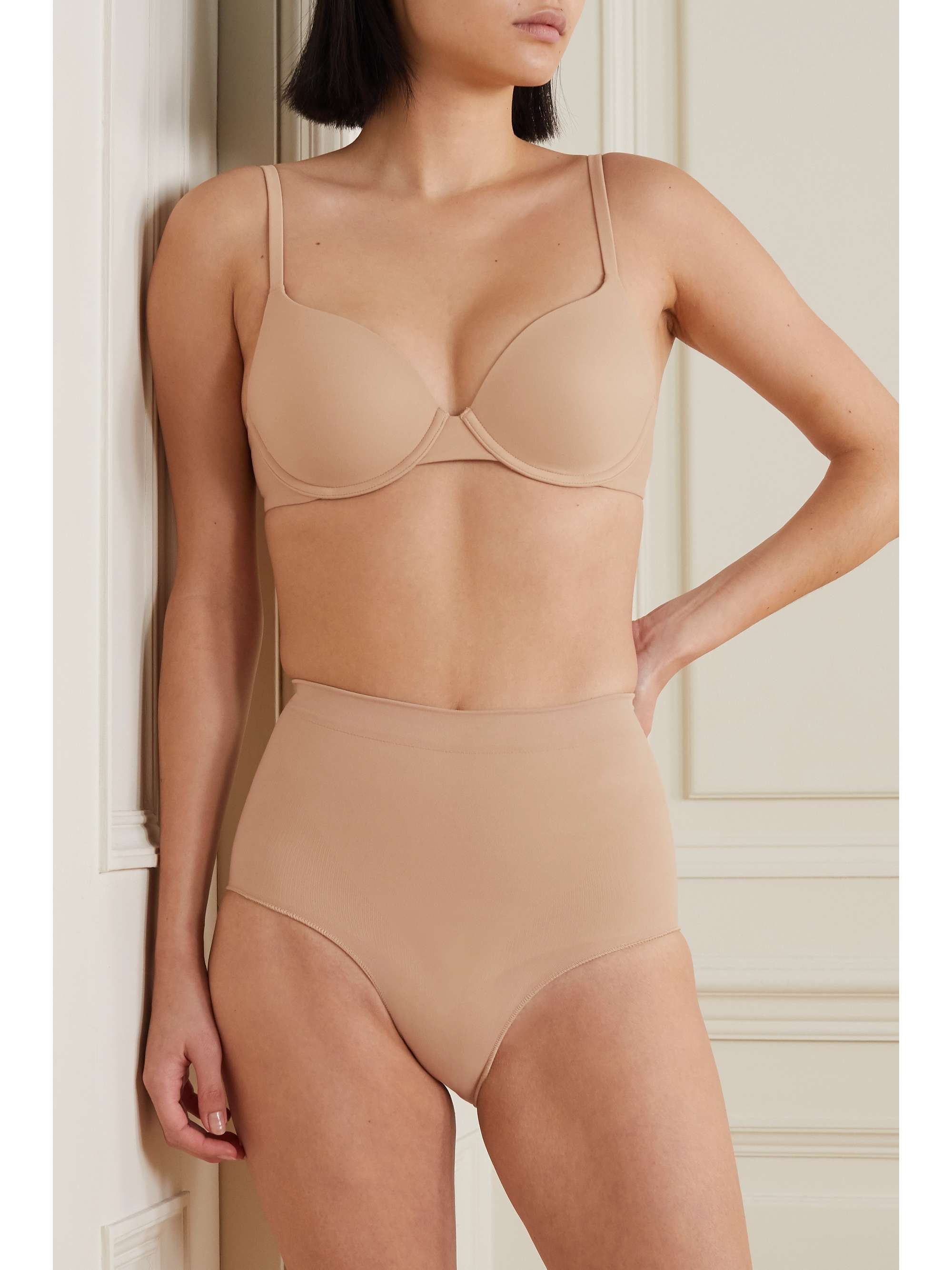 SKIMS Seamless Sculpt Sculpting Mid Waist briefs - Onyx
