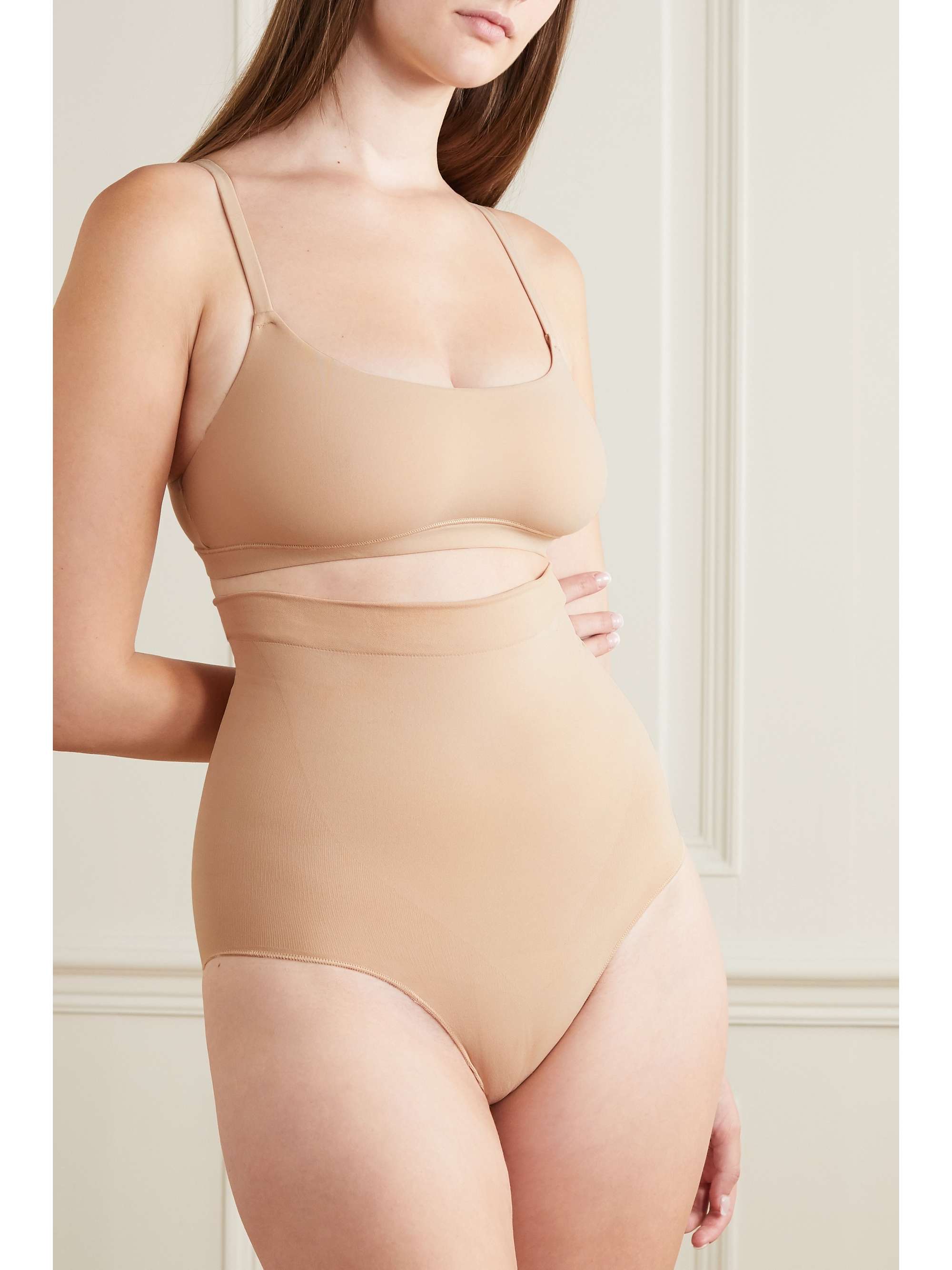 SKIMS Seamless Sculpt Sculpting Mid Waist briefs - Onyx
