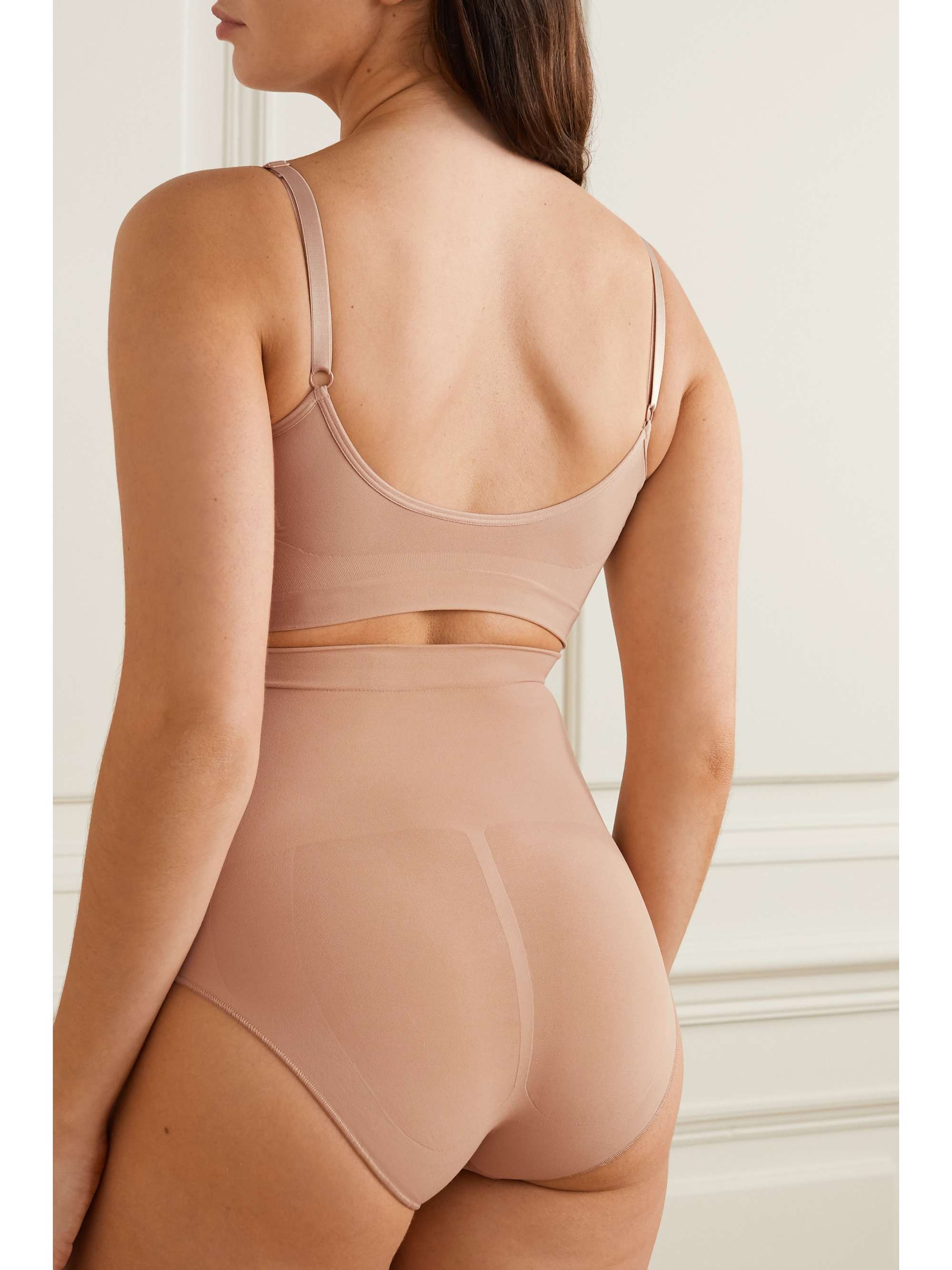 SKIMS Seamless Sculpt Sculpting bra Sienna NETAPORTER