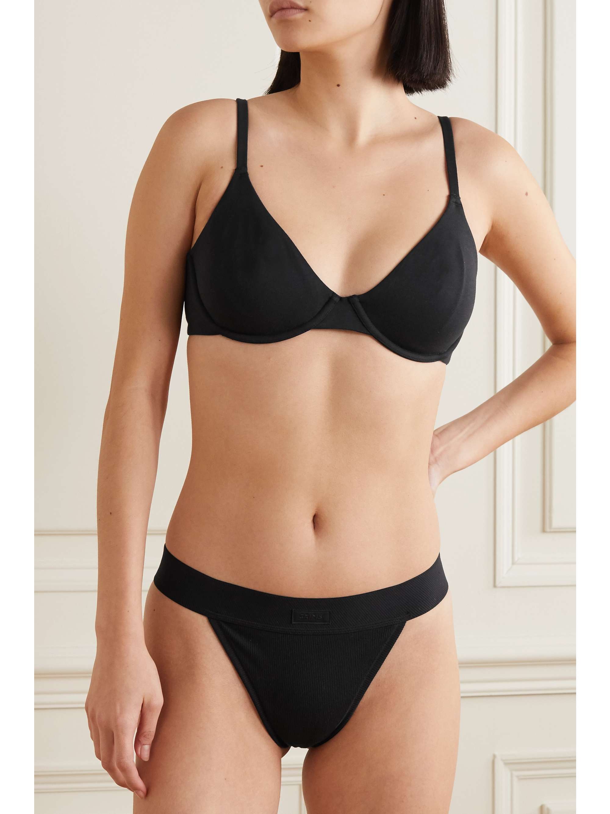 SKIMS Cotton Collection Underwired bra - Bone