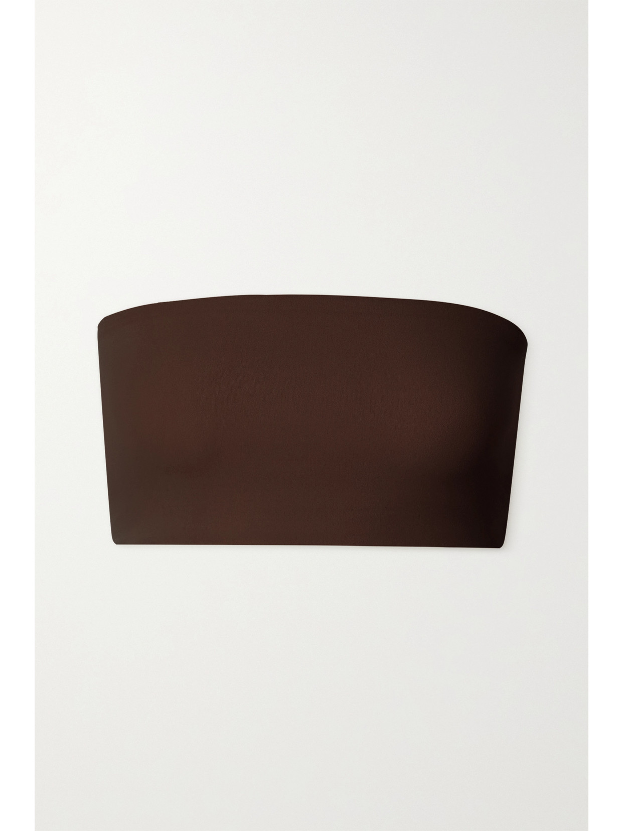 Skims Fits Everybody Bandeau Bralette In Dark Brown