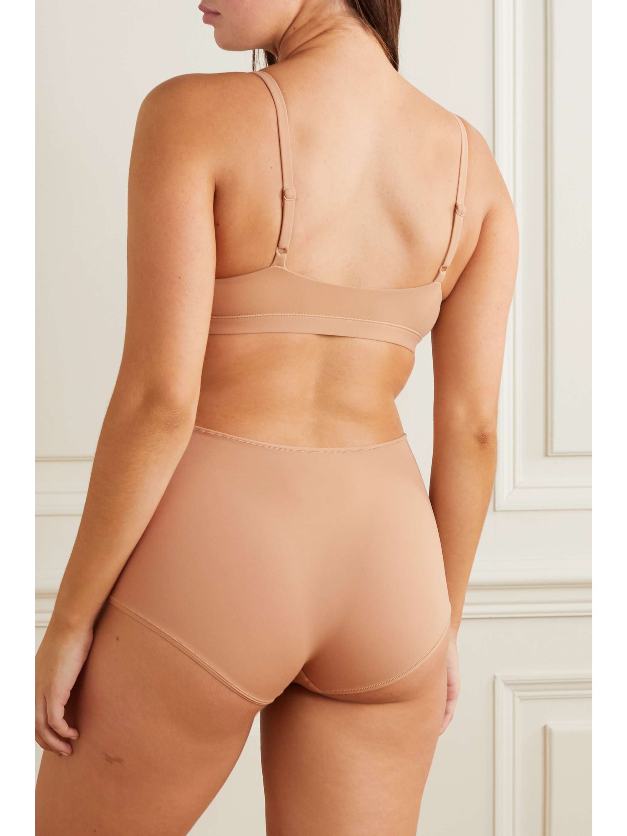 SKIMS Fits Everybody Scoop Neck bra - Onyx
