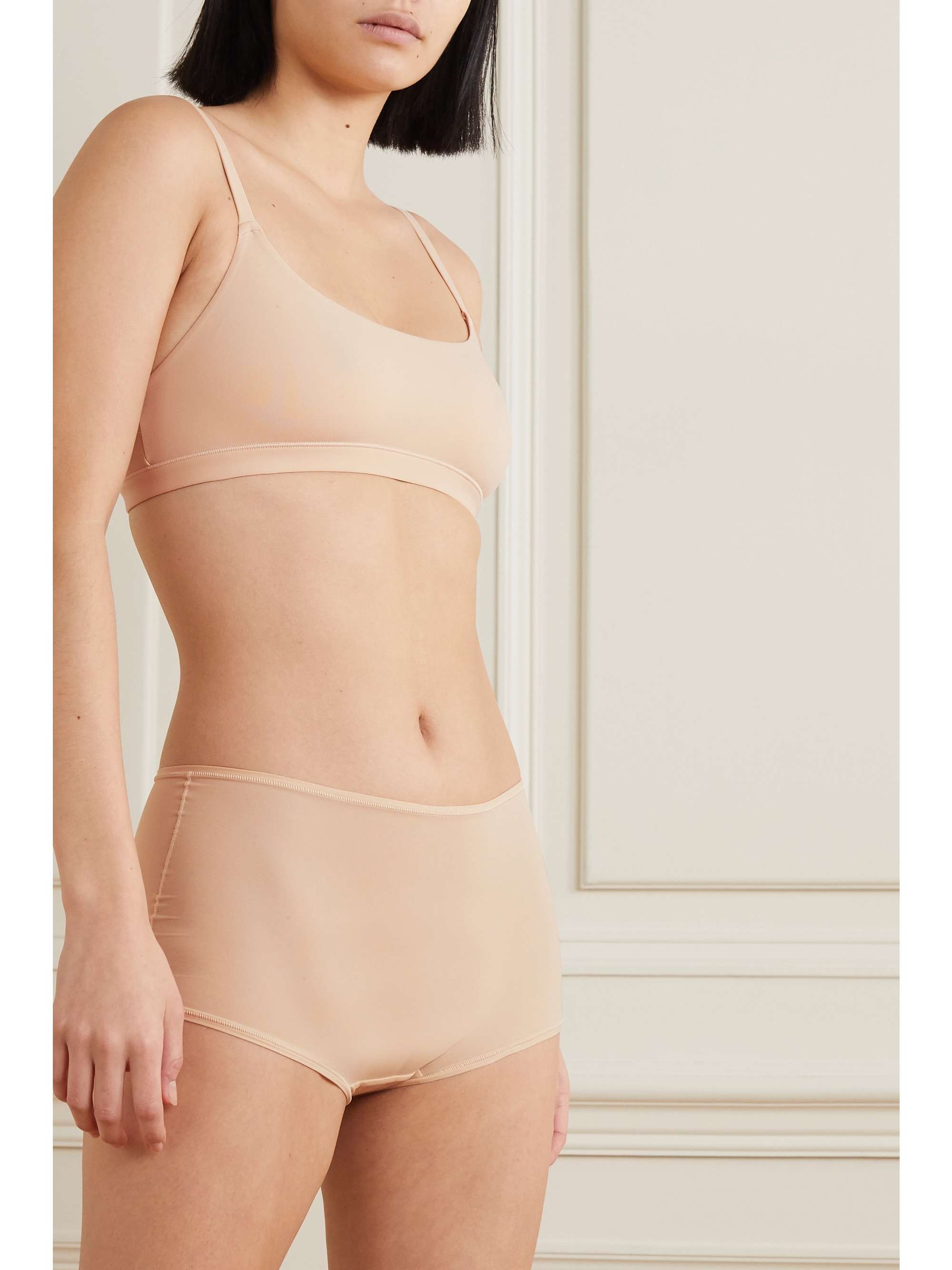 SKIMS Fits Everybody Scoop Neck bra - Onyx