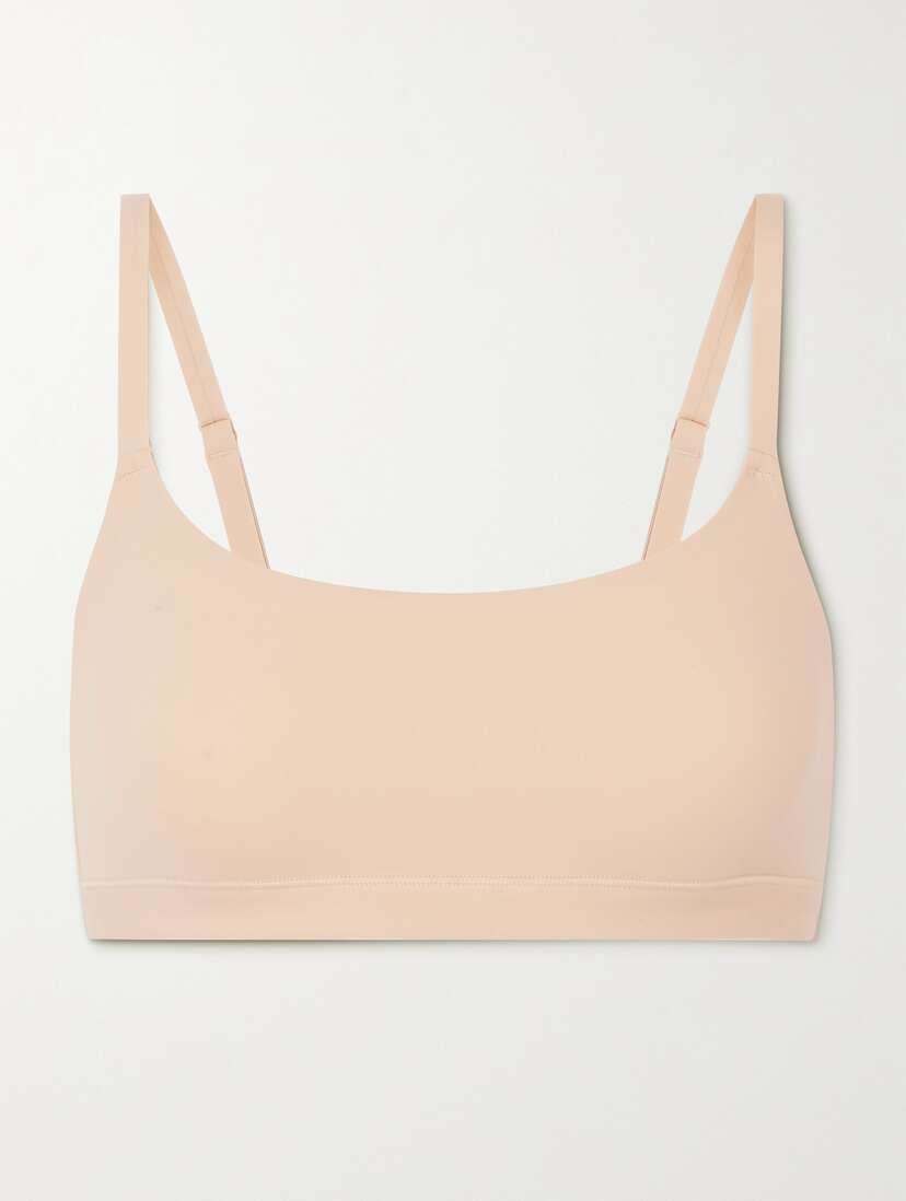 Skims Fits Everybody Scoop Neck Bralette - Sand