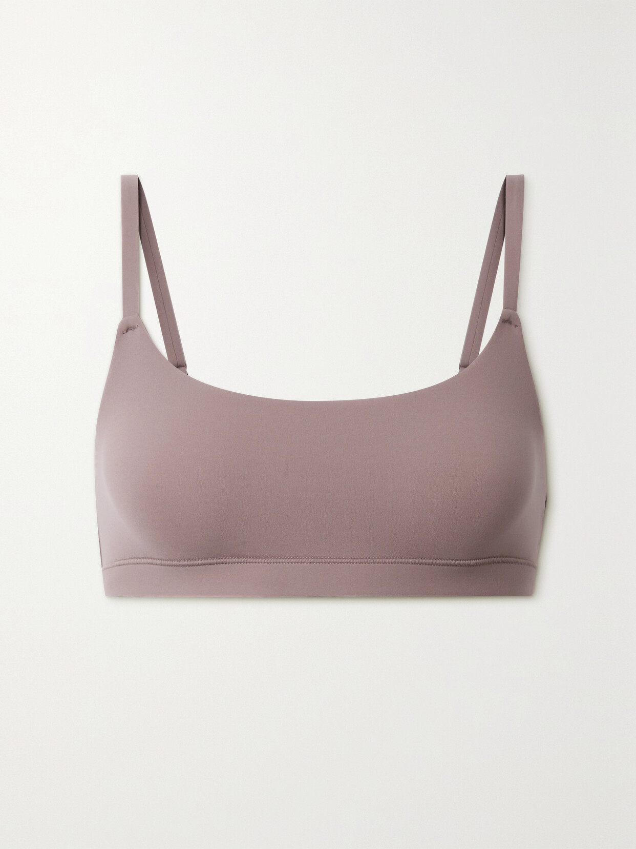 Skims Fits Everybody Scoop Neck Bra - Umber