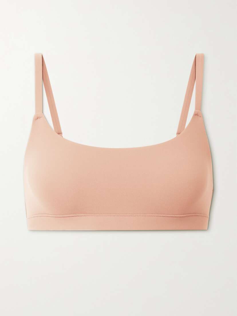 Skims Fits Everybody Scoop Neck Bra - Mica