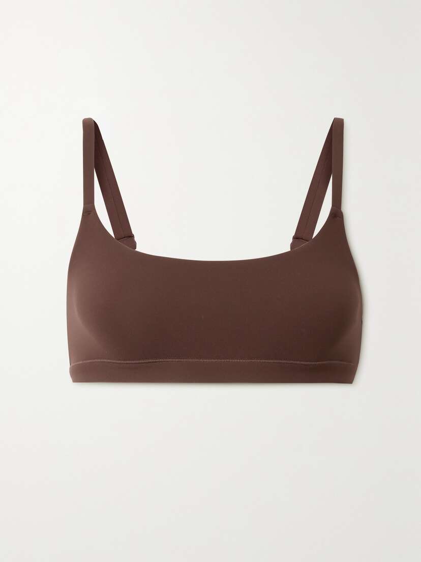 Skims Fits Everybody Scoop Neck Bralette - Cocoa
